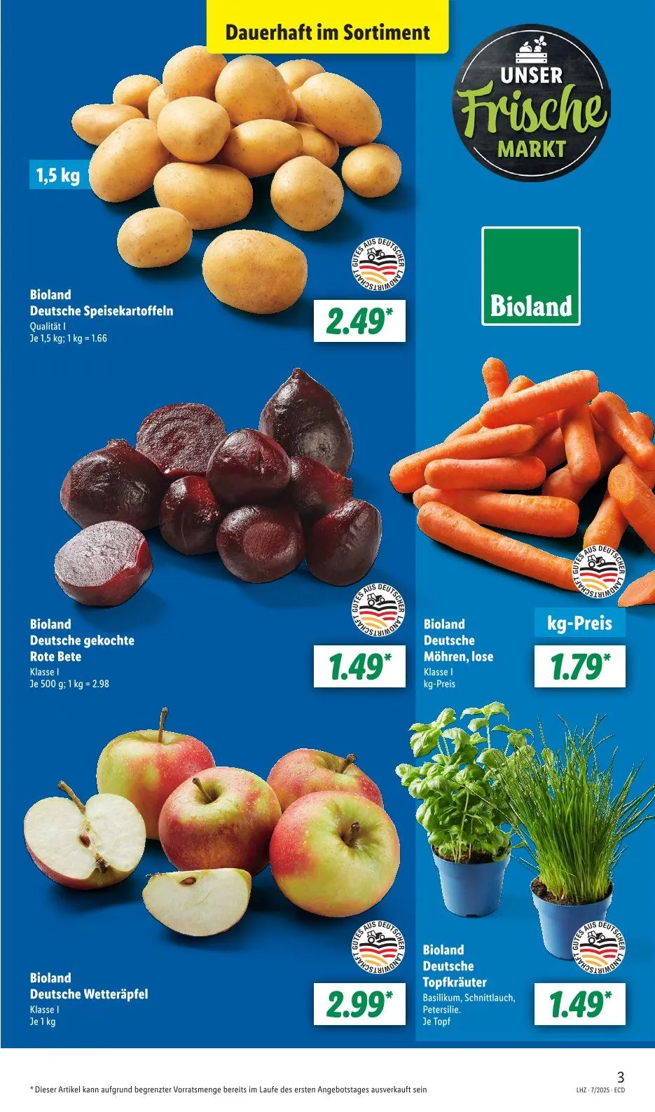 Lidl Prospekt von 10. Februar bis 15. Februar 2025 - Prospekt seite 3