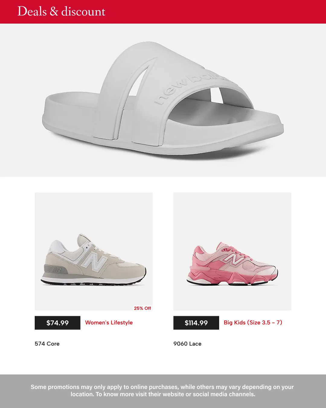 Weekly ad  New Balance Sales from June 22 to July 6 2026 - Page 3