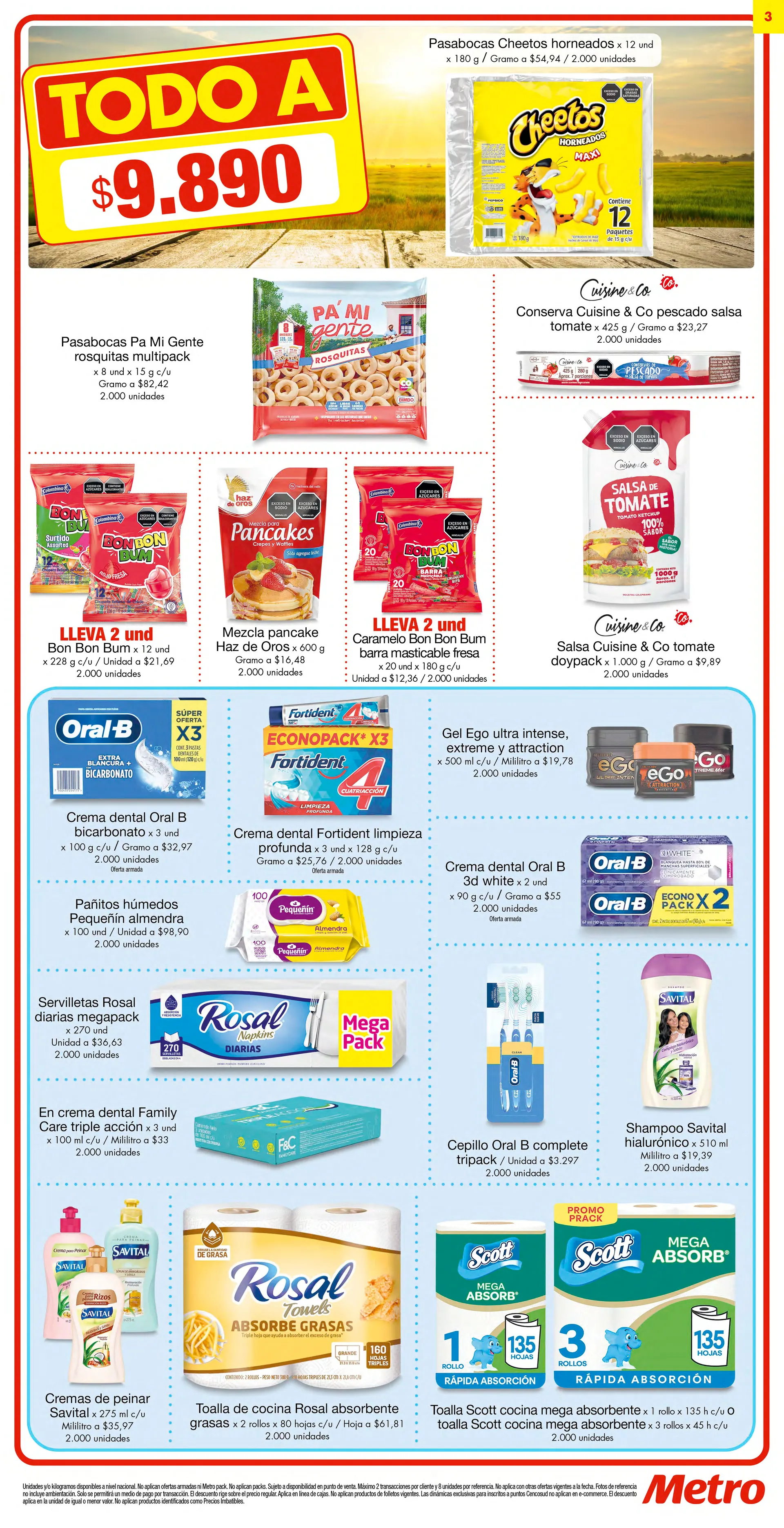 Catalogo de Metro Ofertas 23 de julio al 26 de julio 2026 - Pag 3