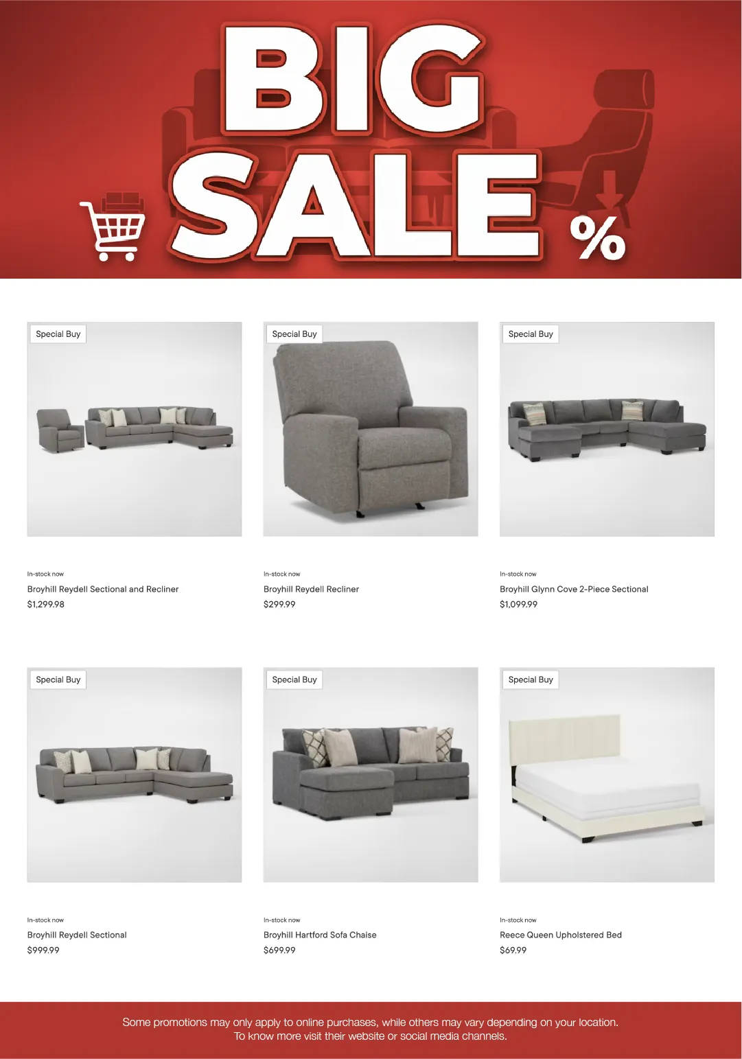 Weekly ad Value City Furniture Sales from September 22 to October 3 2025 - Page 2