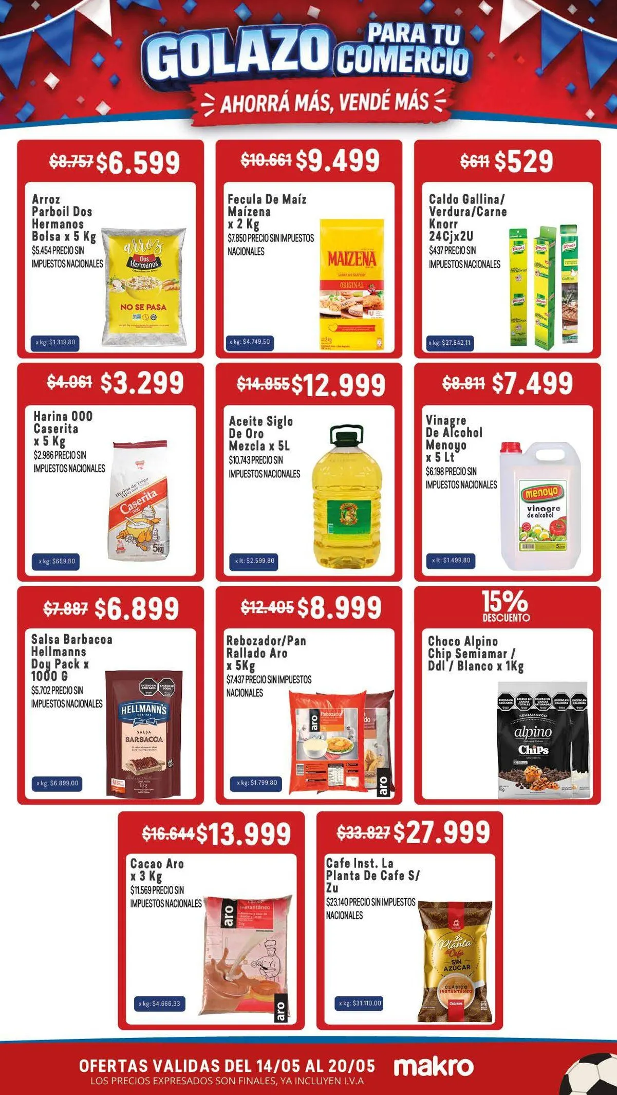 Ofertas de  Ofertas Makro  14 de mayo al 20 de mayo 2026 - Página 3 del catálogo