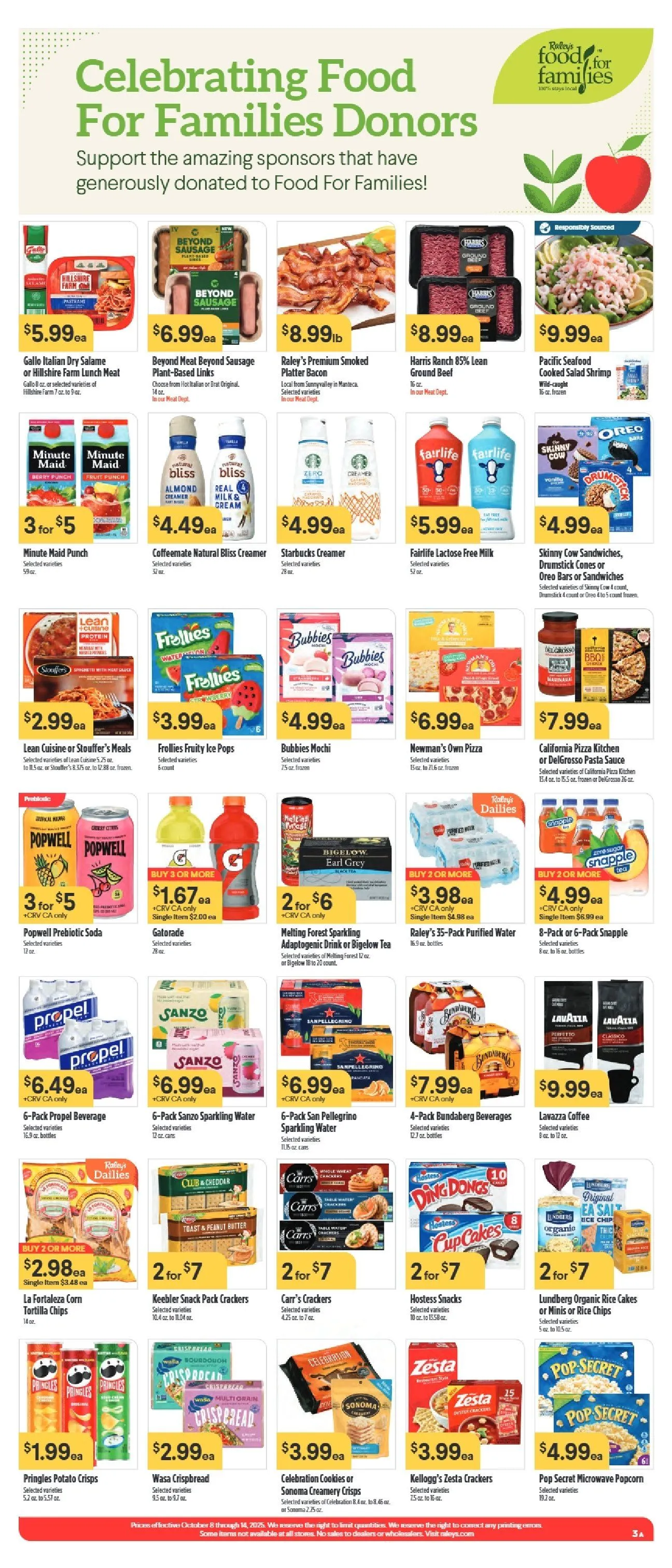 Weekly ad Raley's Sales from October 8 to October 16 2025 - Page 3