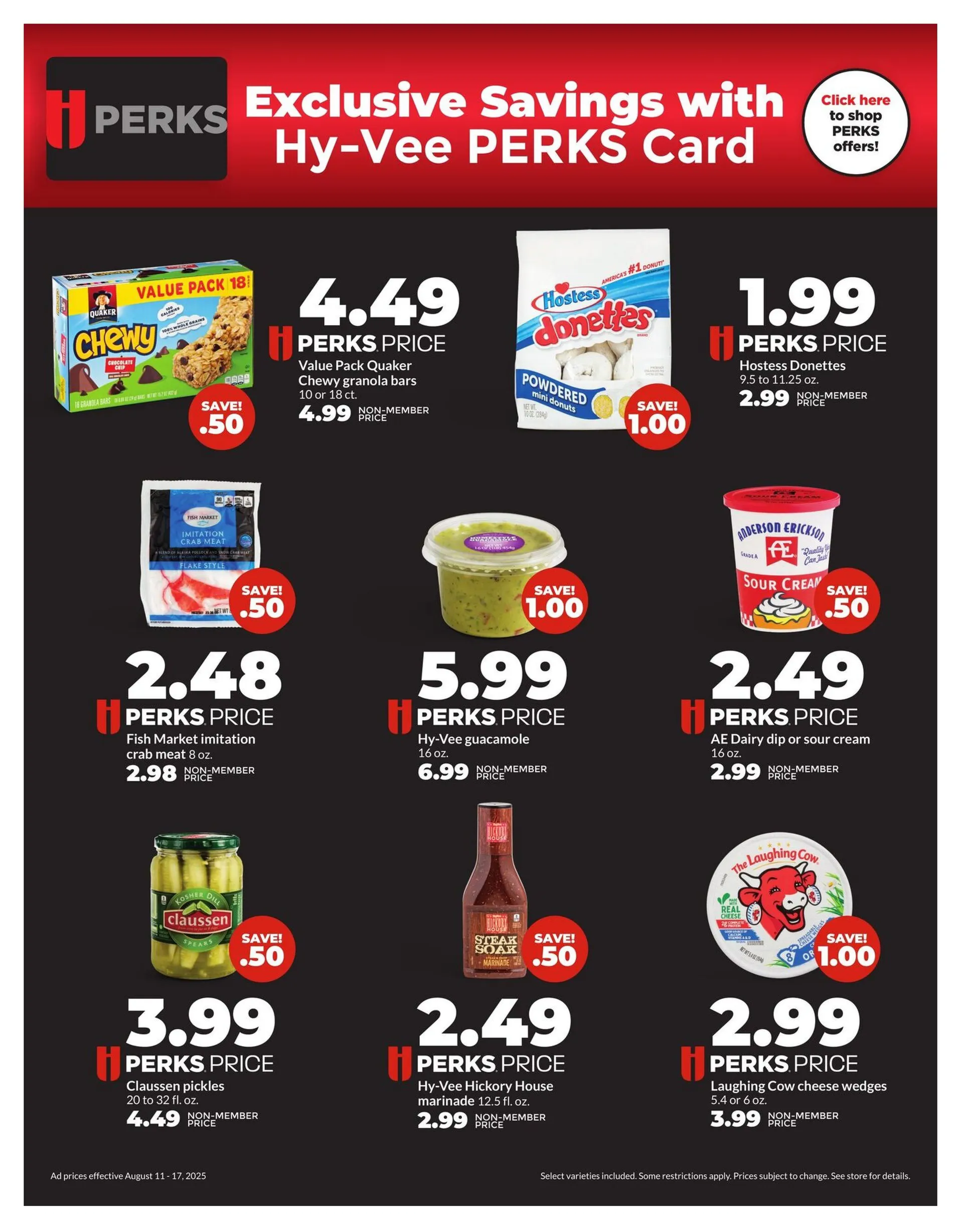 Weekly ad HyVee Sales from August 11 to August 17 2025 - Page 3
