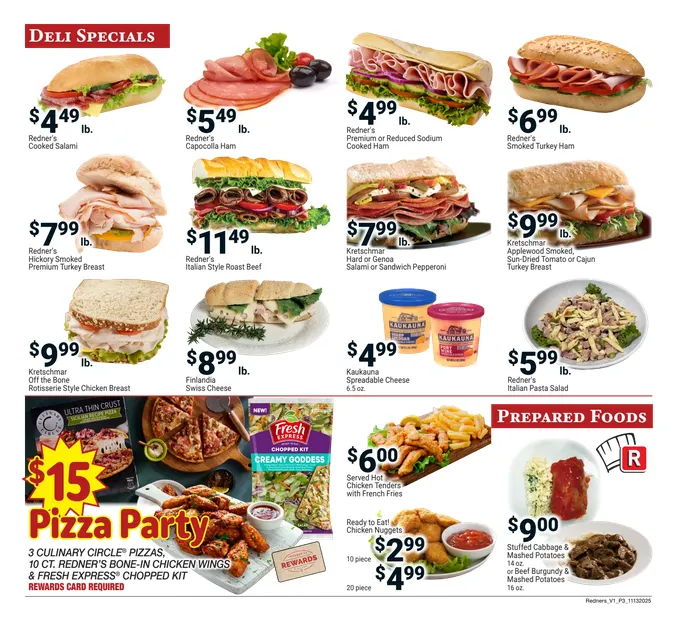 Weekly ad Redner's Market Sales from November 13 to November 19 2025 - Page 3