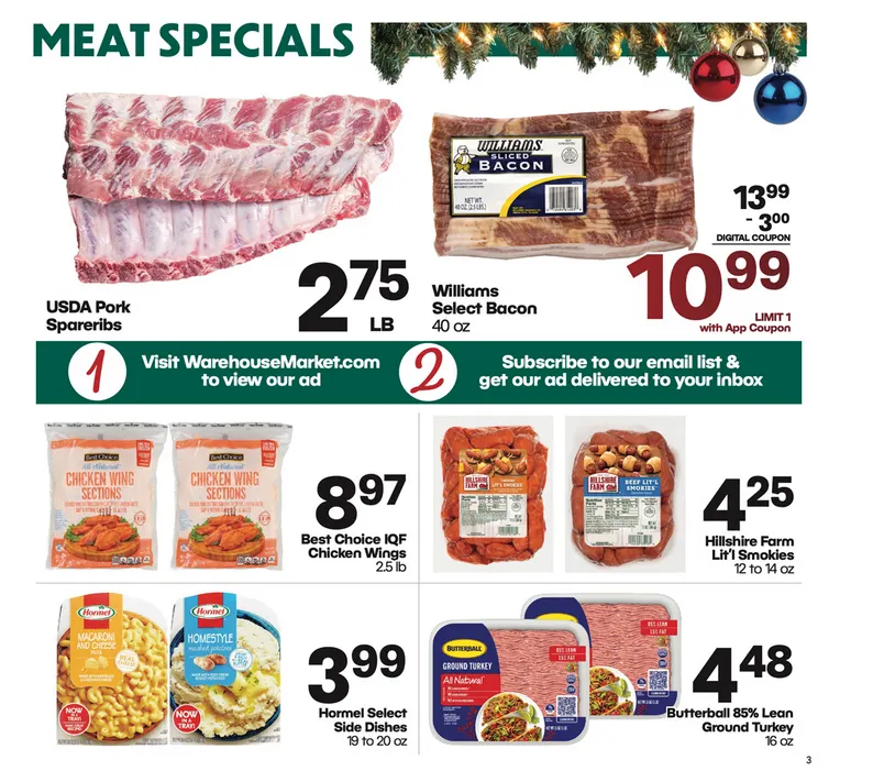 Weekly ad Warehouse Market Sales from December 17 to December 25 2025 - Page 3