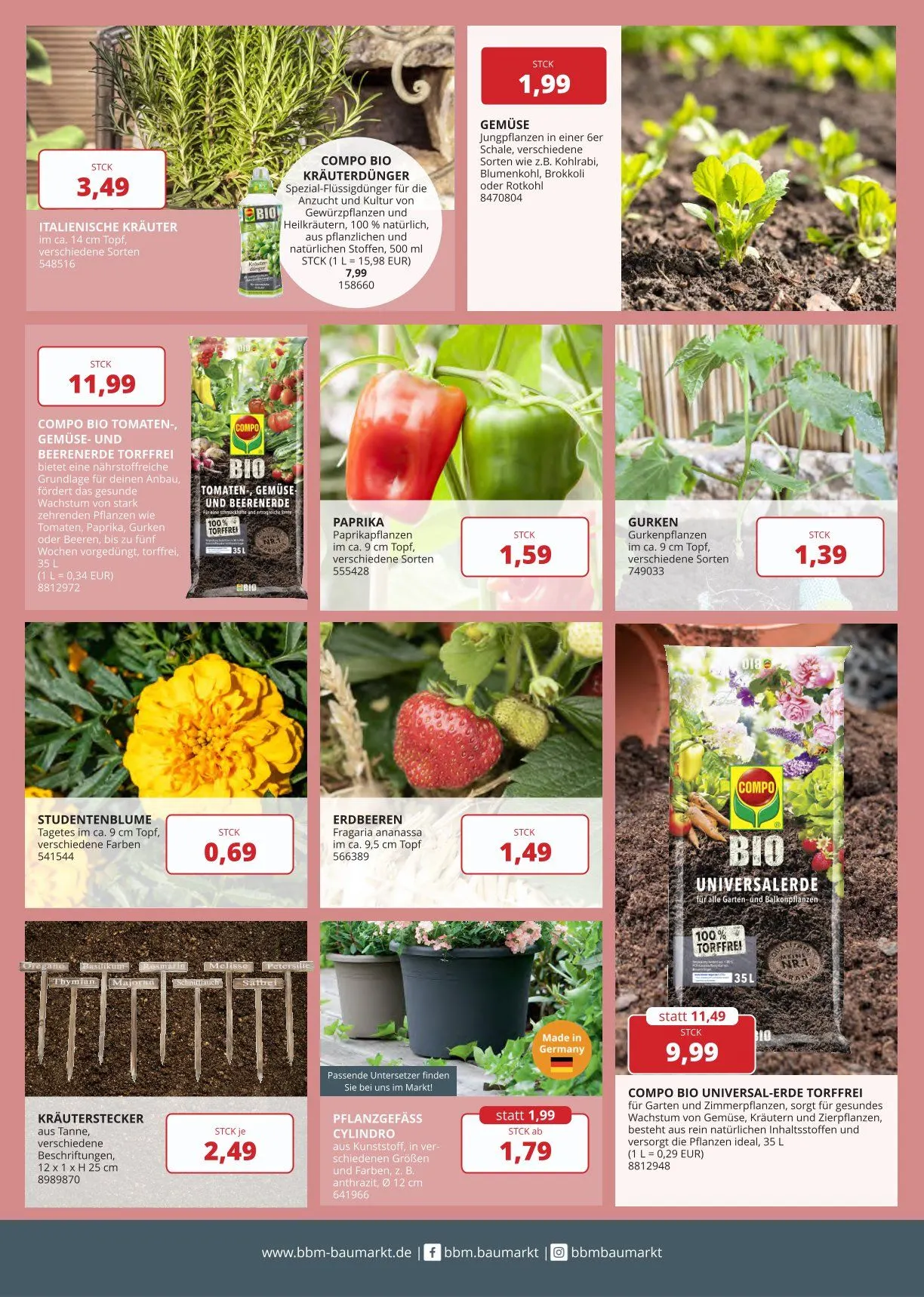 BBM Baumarkt Prospekte von 14. April bis 19. April 2025 - Prospekt seite 3