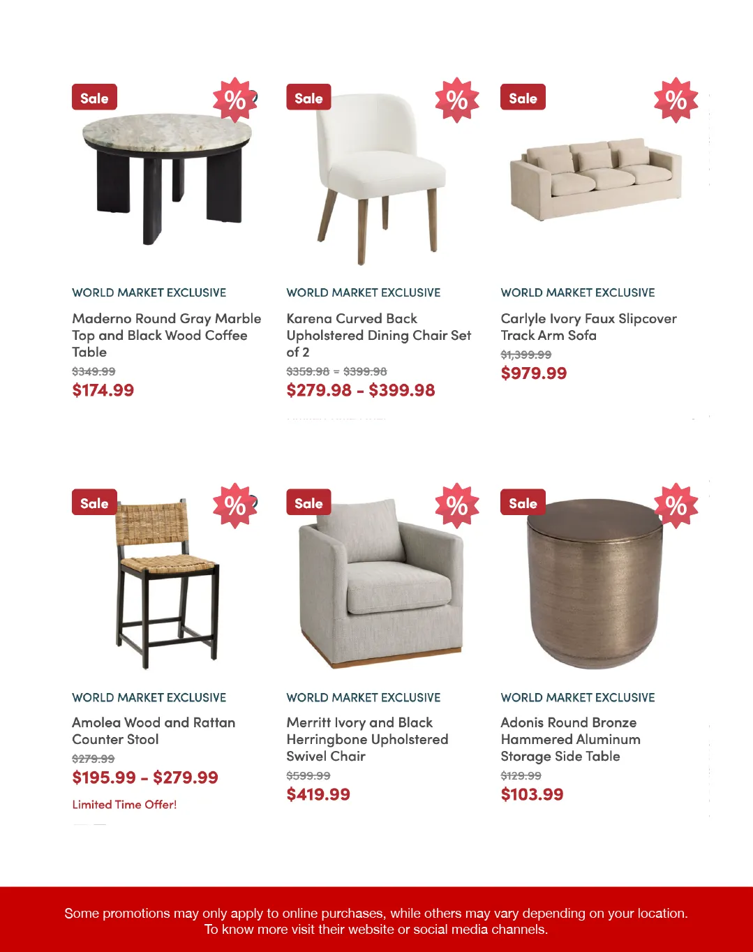 Weekly promotion World Market Sales spanning from November 14 to December 1 2025 - Page 2 for Catalogue 365