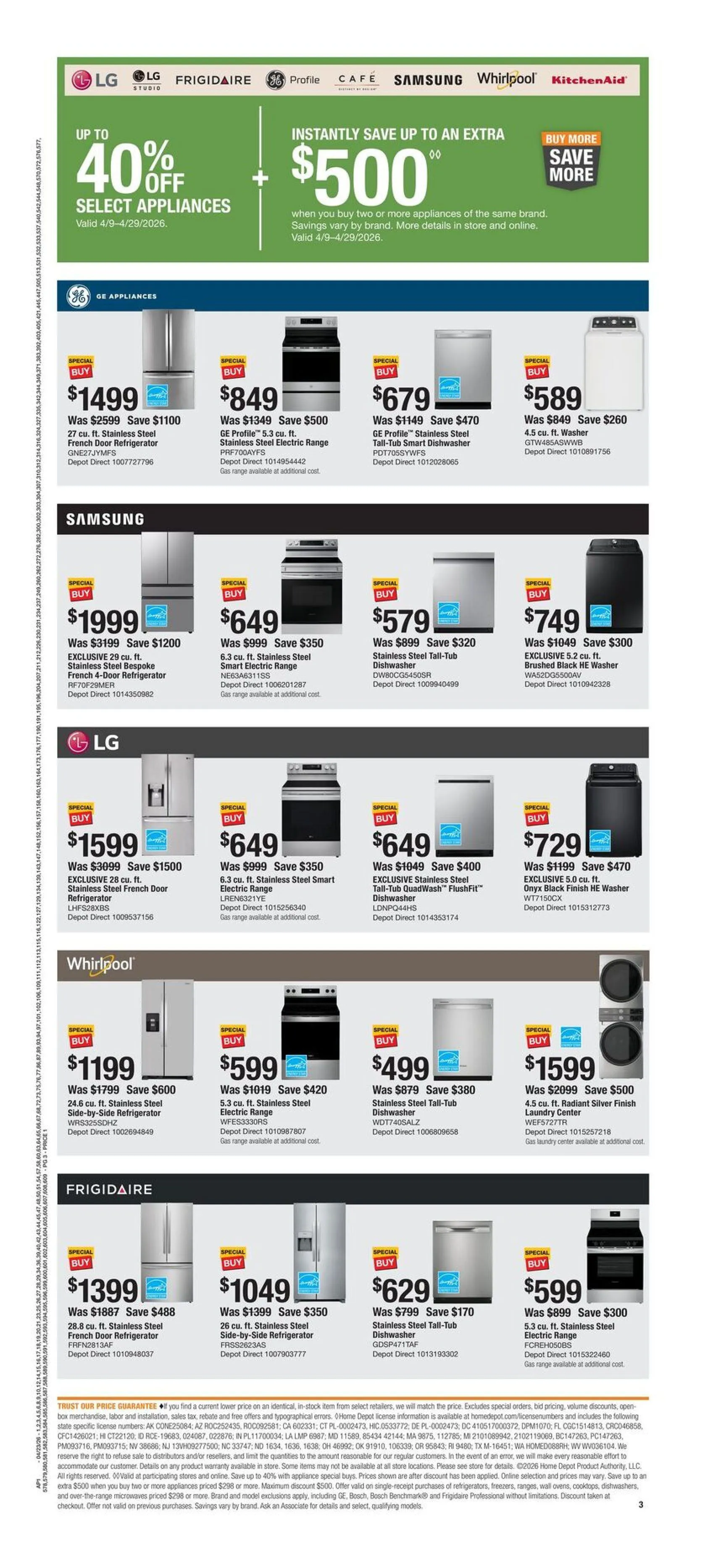 Weekly ad Weekly ads The Home Depot from April 23 to April 29 2026 - Page 3