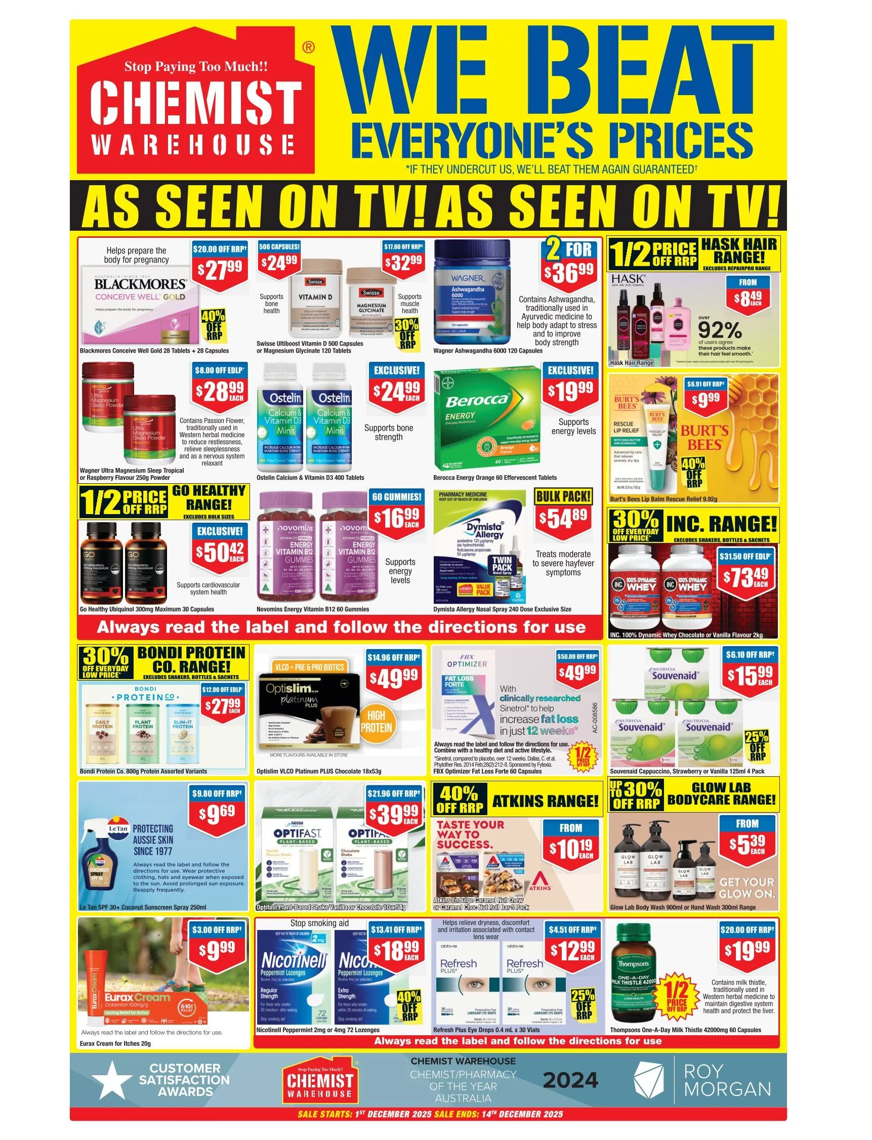 Chemist Warehouse Deals - Catalogue valid from 1 December to 14 December 2025 - page 3
