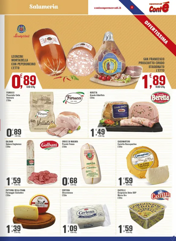  Volantini Conte Supermercati da 22 gennaio a 1 febbraio di 2026 - Pagina del volantino 3
