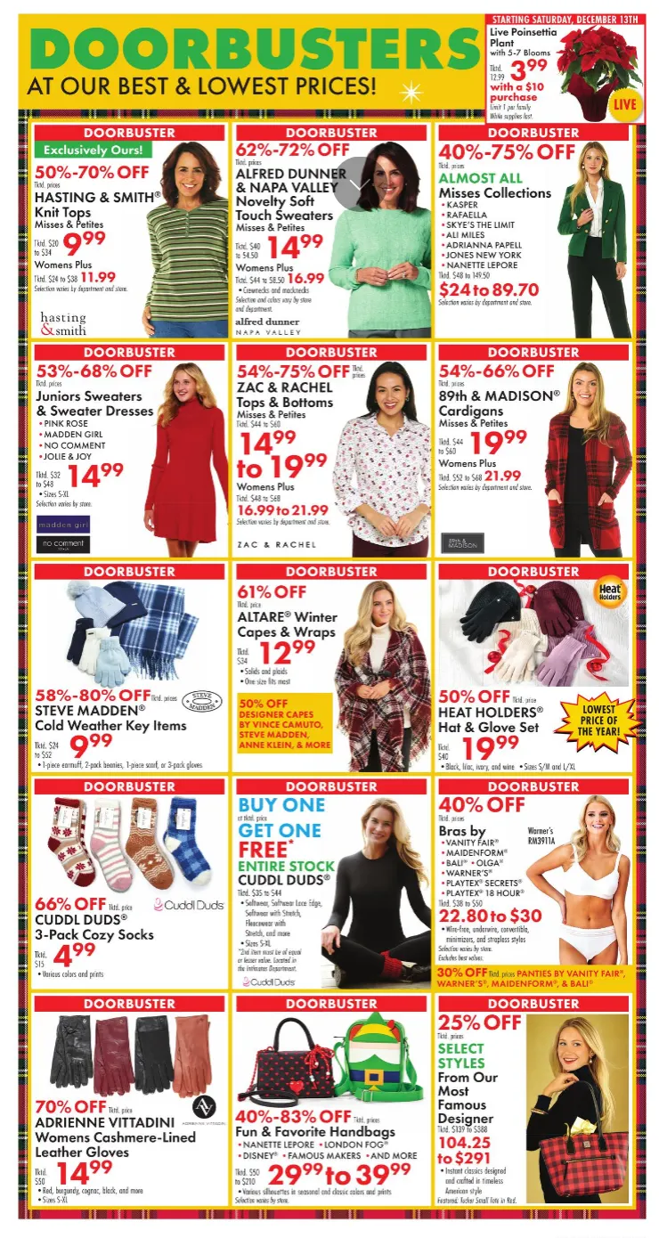 Weekly promotion Boscov's Sales spanning from December 11 to December 17 2025 - Page 3 for Catalogue 365