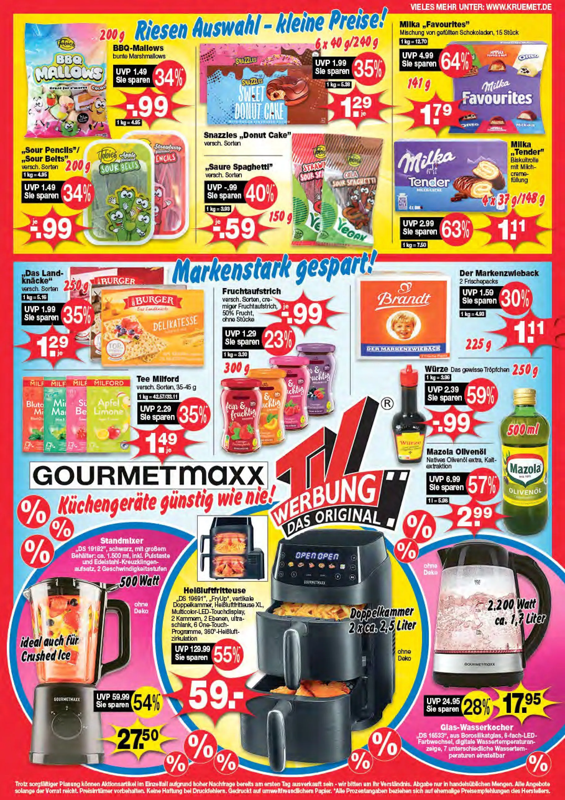  Krümet Sonderposten Prospekte von 27. April bis 2. Mai 2026 - Prospekt seite 3