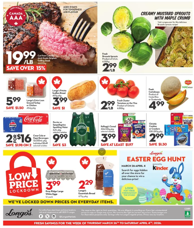 Longo's Sales from March 26 to April 4 2026 - flyer page 3