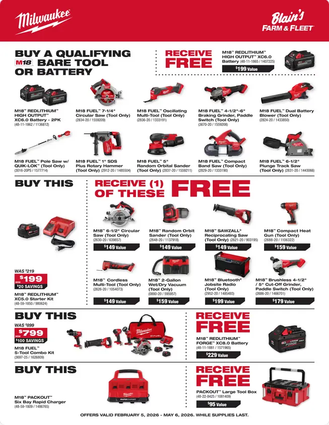 Weekly ad Blain's Farm & Fleet Sales from April 5 to May 6 2026 - Page 3
