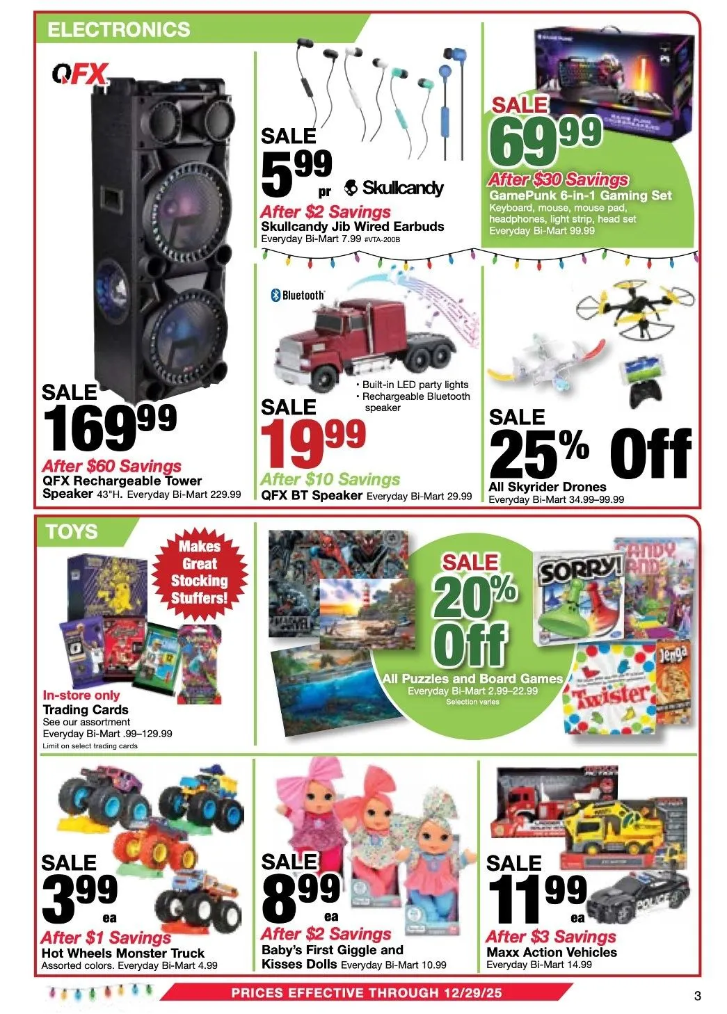 Weekly ad Bi-Mart Sales from December 16 to December 30 2025 - Page 3