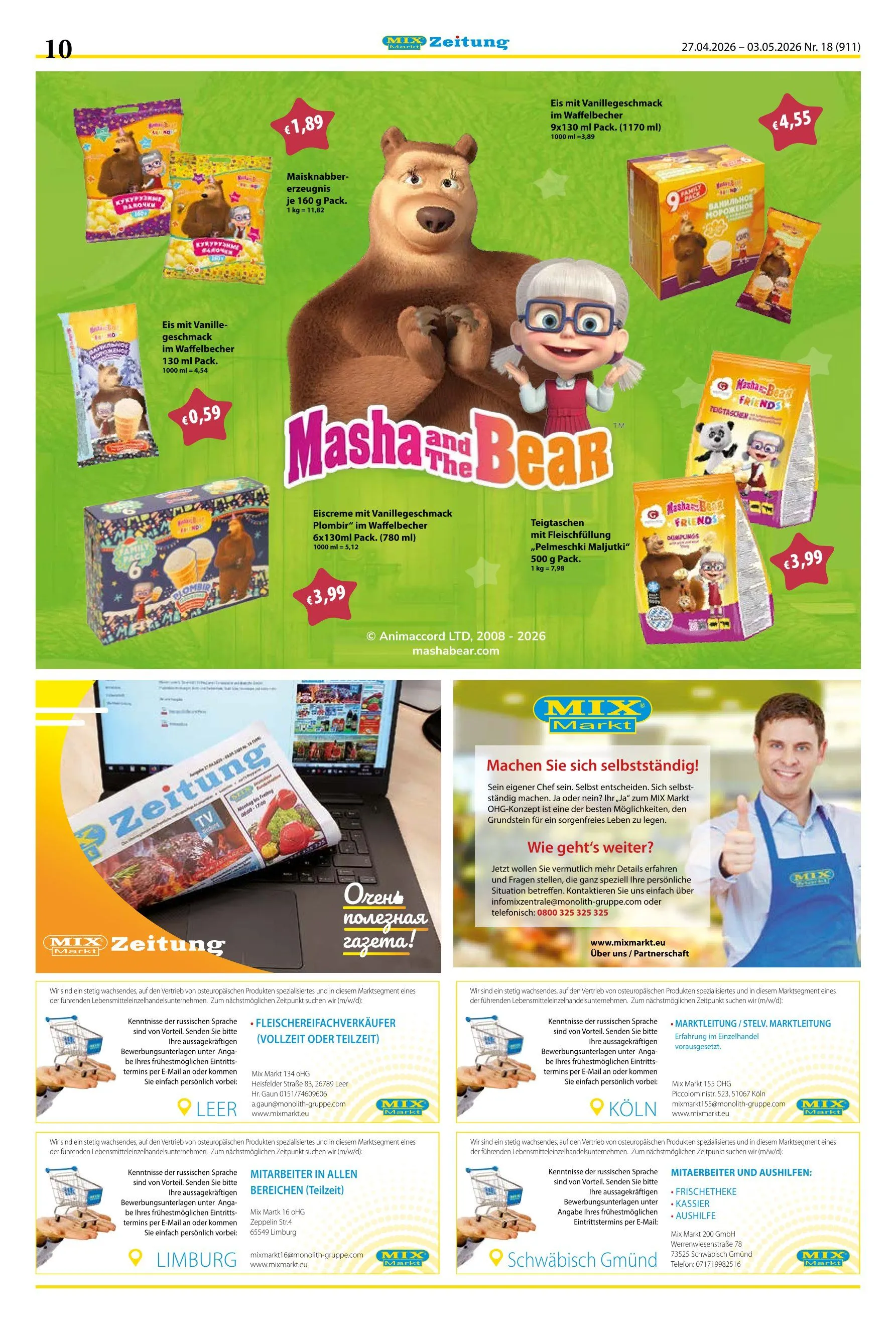  Mix Markt Angebote von 27. April bis 3. Mai 2026 - Prospekt seite 3