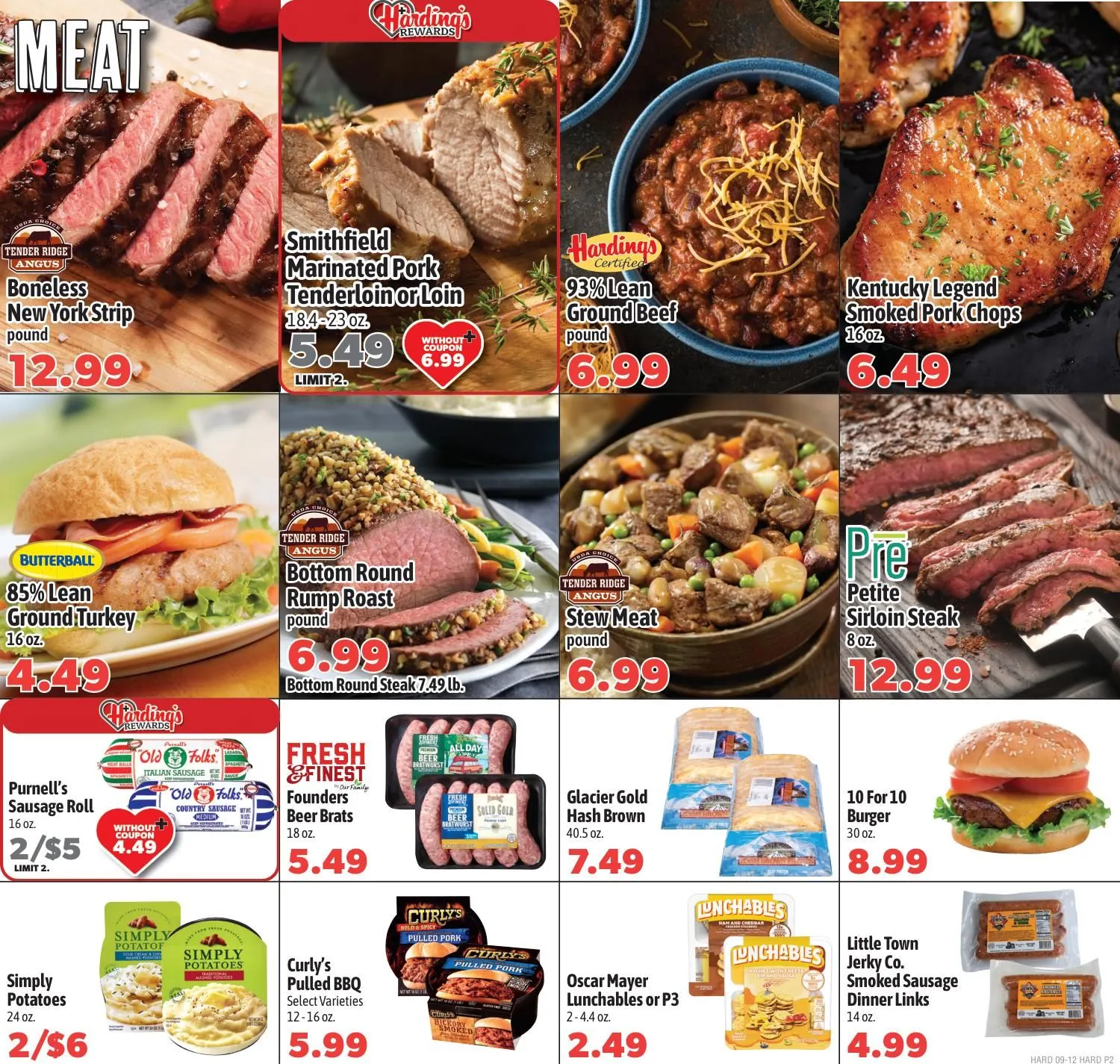 Weekly promotion Harding's Markets Sales spanning from September 12 to September 18 2025 - Page 2 for Catalogue 365