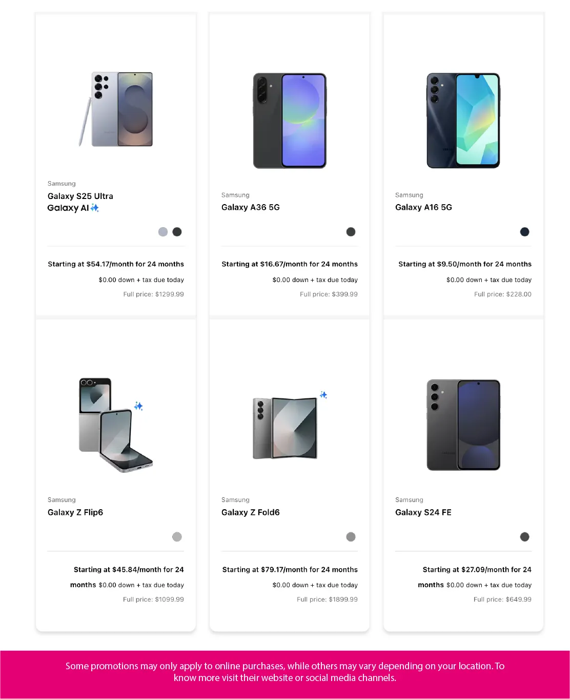 Weekly promotion T-Mobile Sales spanning from September 16 to September 30 2025 - Page 2 for Catalogue 365