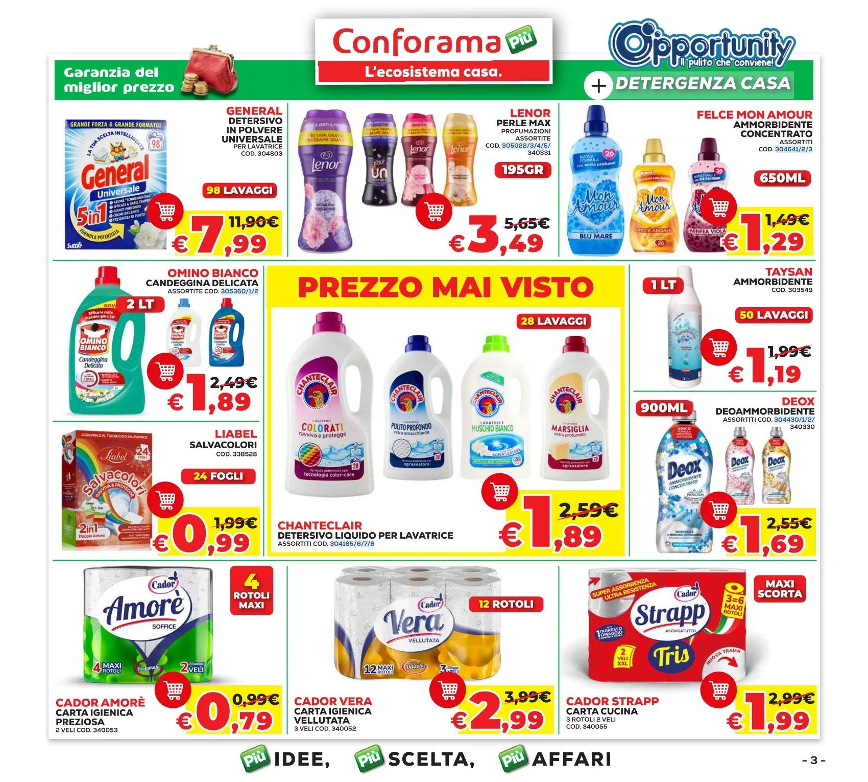 Volantini Conforama da 9 aprile a 28 aprile di 2026 - Pagina del volantino 3