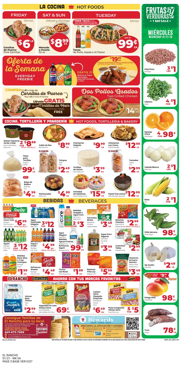Weekly ad El Rancho Sales from January 21 to January 27 2026 - Page 3