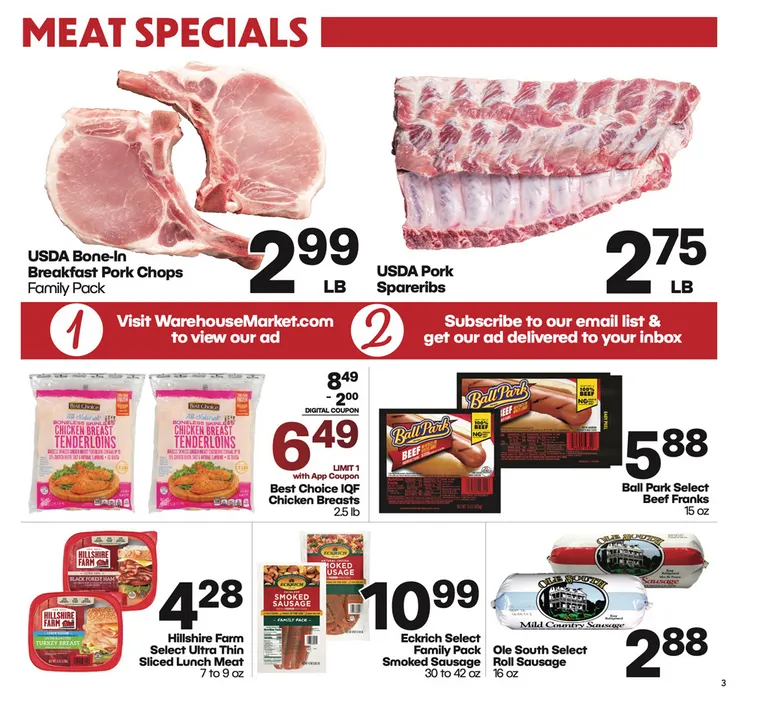 Weekly ad Warehouse Market Sales from January 7 to January 13 2026 - Page 3