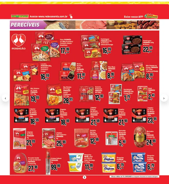 Encarte de Folhetos Redeconomia 19 de fevereiro até 20 de fevereiro 2026 - Pagina 3