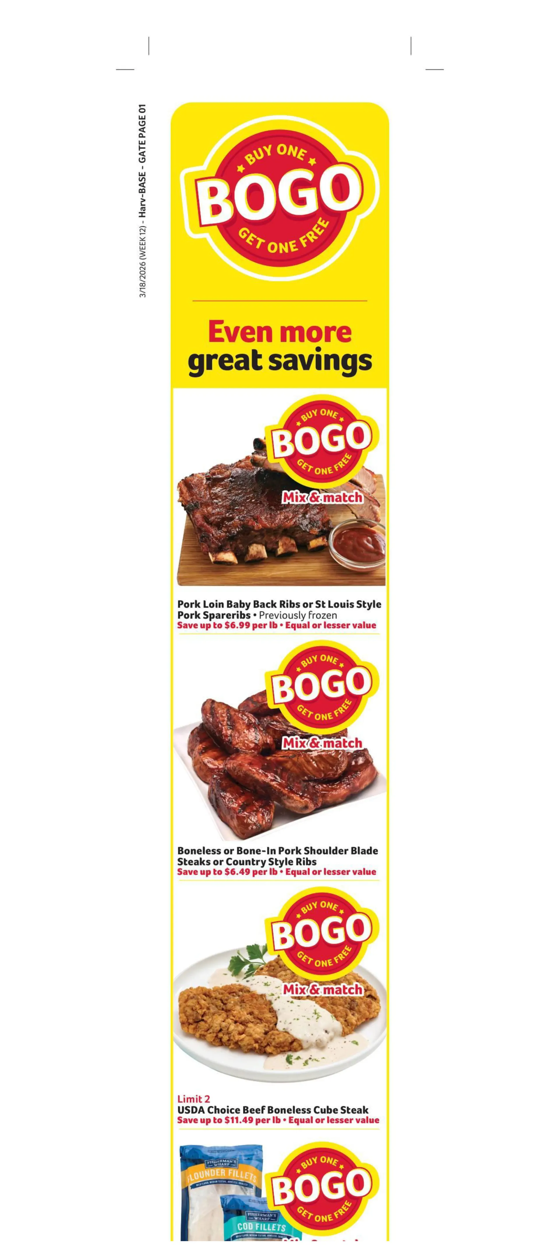 Weekly ad Harveys Supermarket weekly ads from March 18 to March 24 2026 - Page 2
