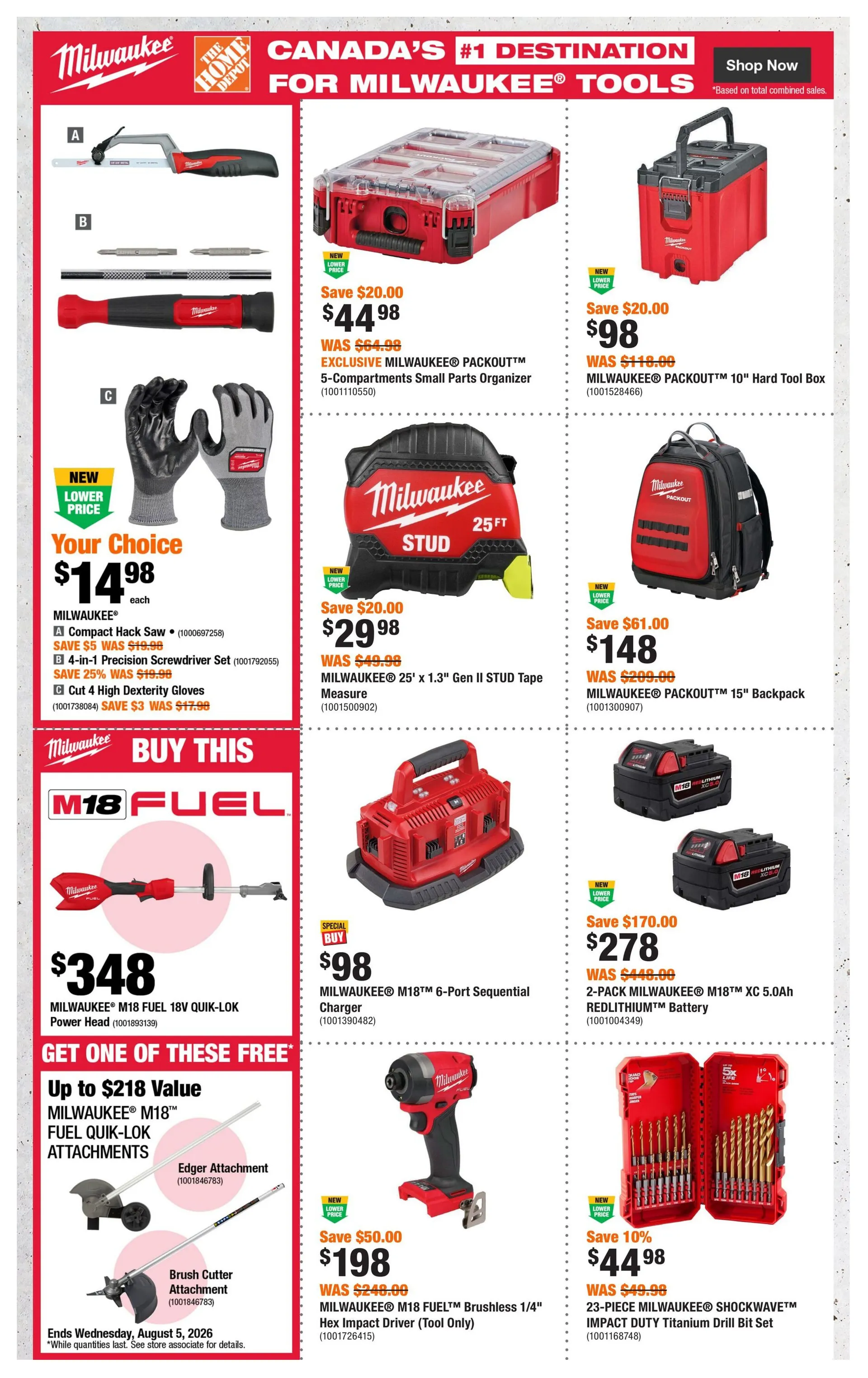 The Home Depot Sales from July 9 to July 22 2026 - flyer page 3