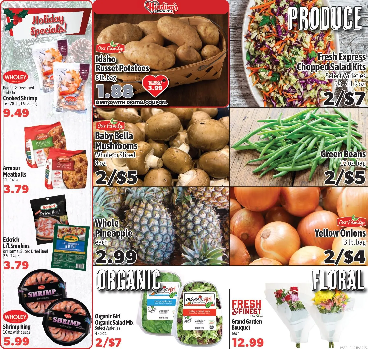 Weekly promotion Harding's Markets Sales spanning from December 12 to December 25 2025 - Page 3 for Catalogue 365