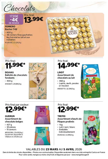 Catalogues Costco du 23 mars au 5 avril 2026 - Catalogue page 3