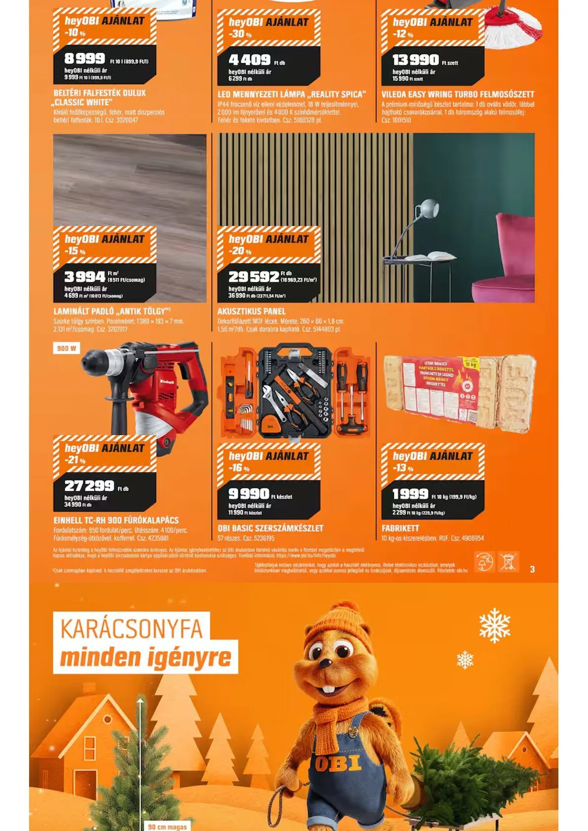 Katalógus OBI december 2.-tól december 23.-ig 2025. - Oldal 3