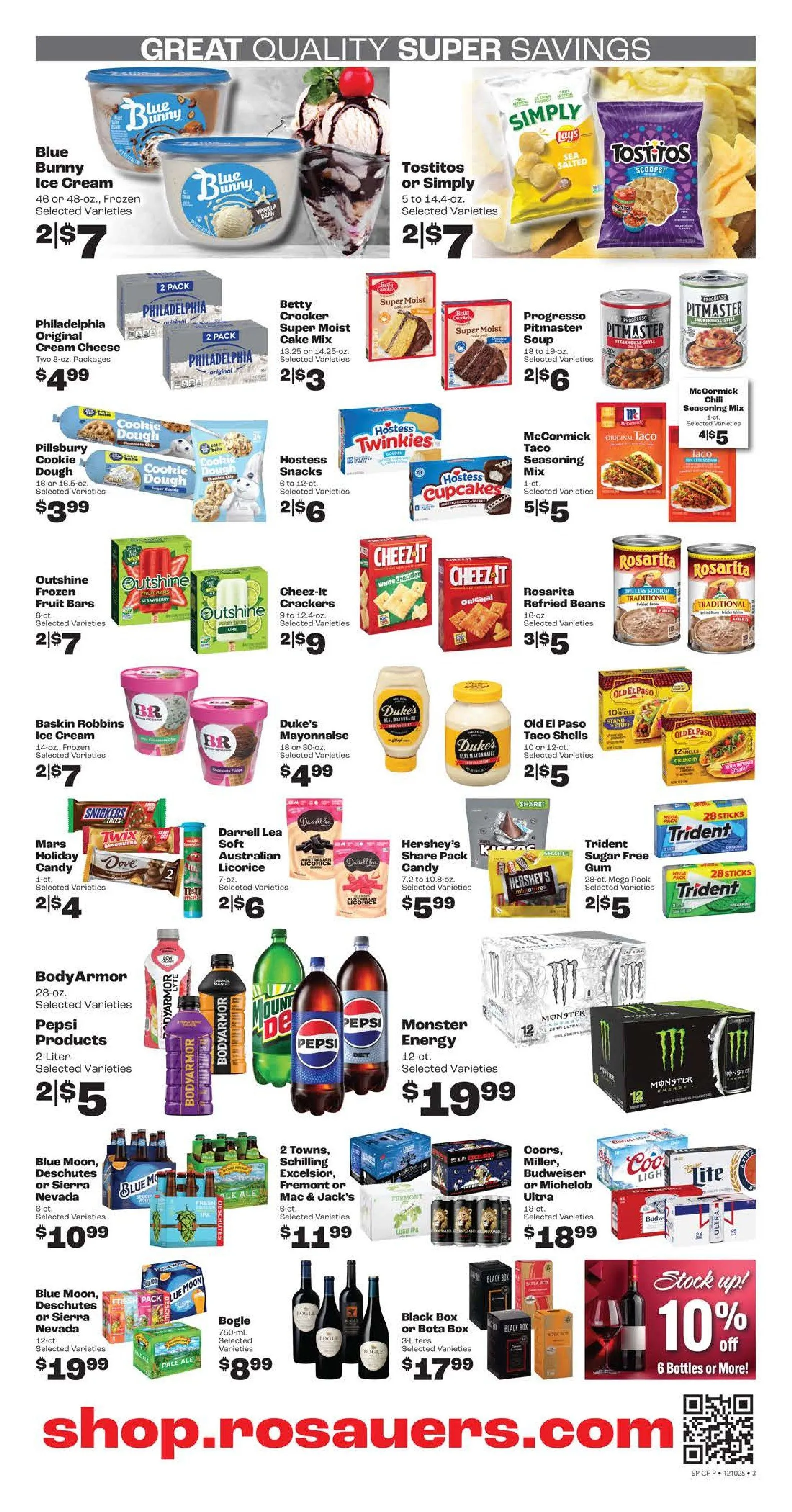 Weekly ad Rosauers Sales from December 10 to December 16 2025 - Page 3