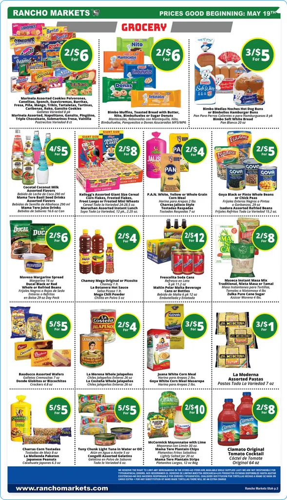Weekly ad Rancho Markets Sales from May 19 to May 25 2026 - Page 3