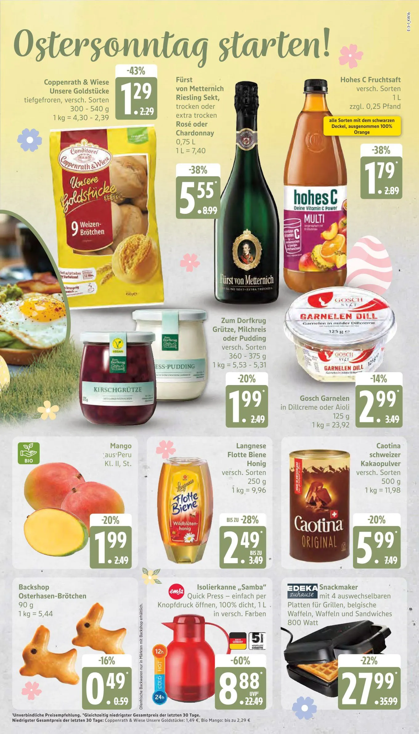 Edeka Angebote von 14. April bis 19. April 2025 - Prospekt seite 3