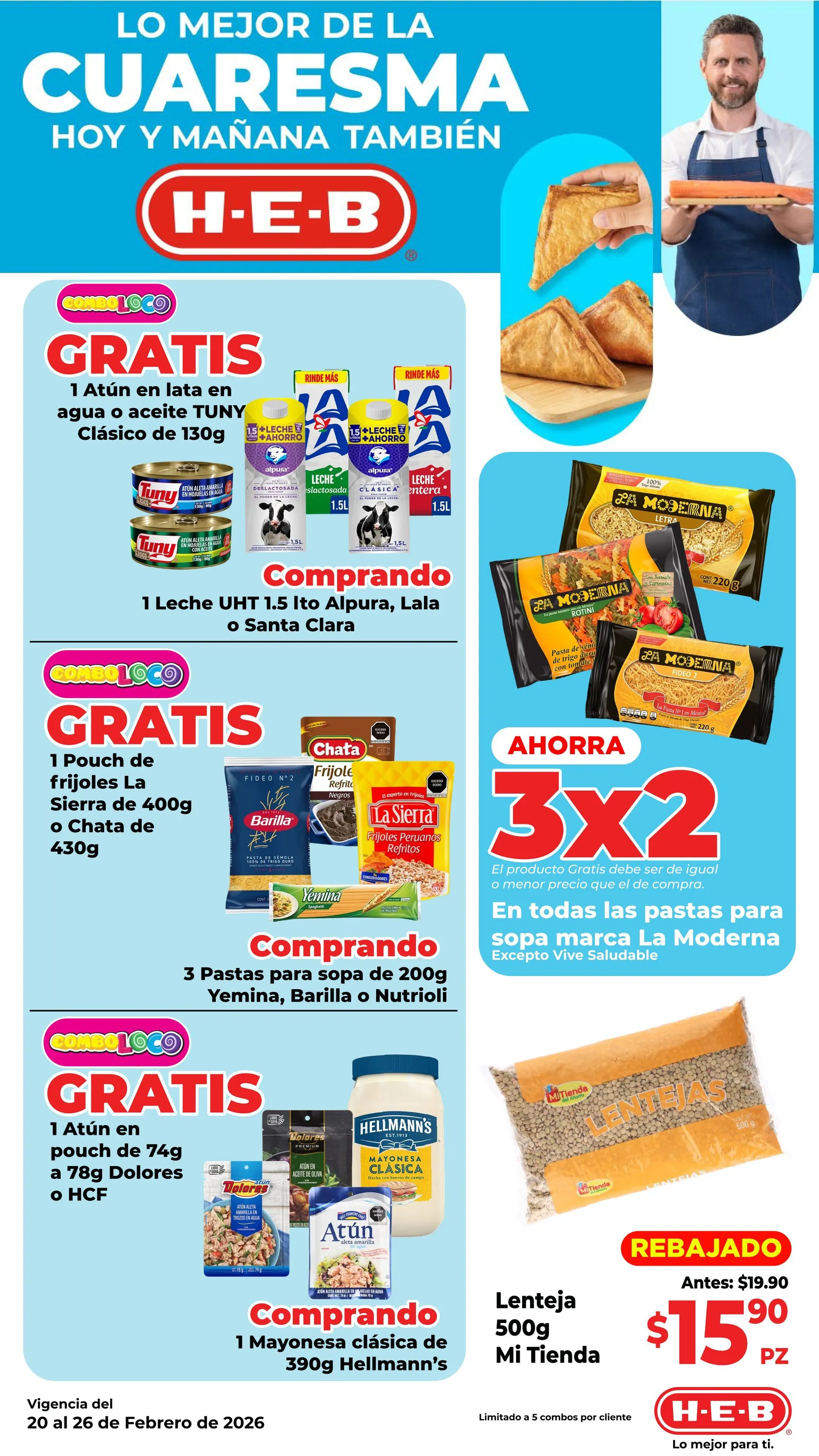 Catálogo de Ofertas H-E-B 20 de febrero al 23 de febrero 2026 - Pagina 3