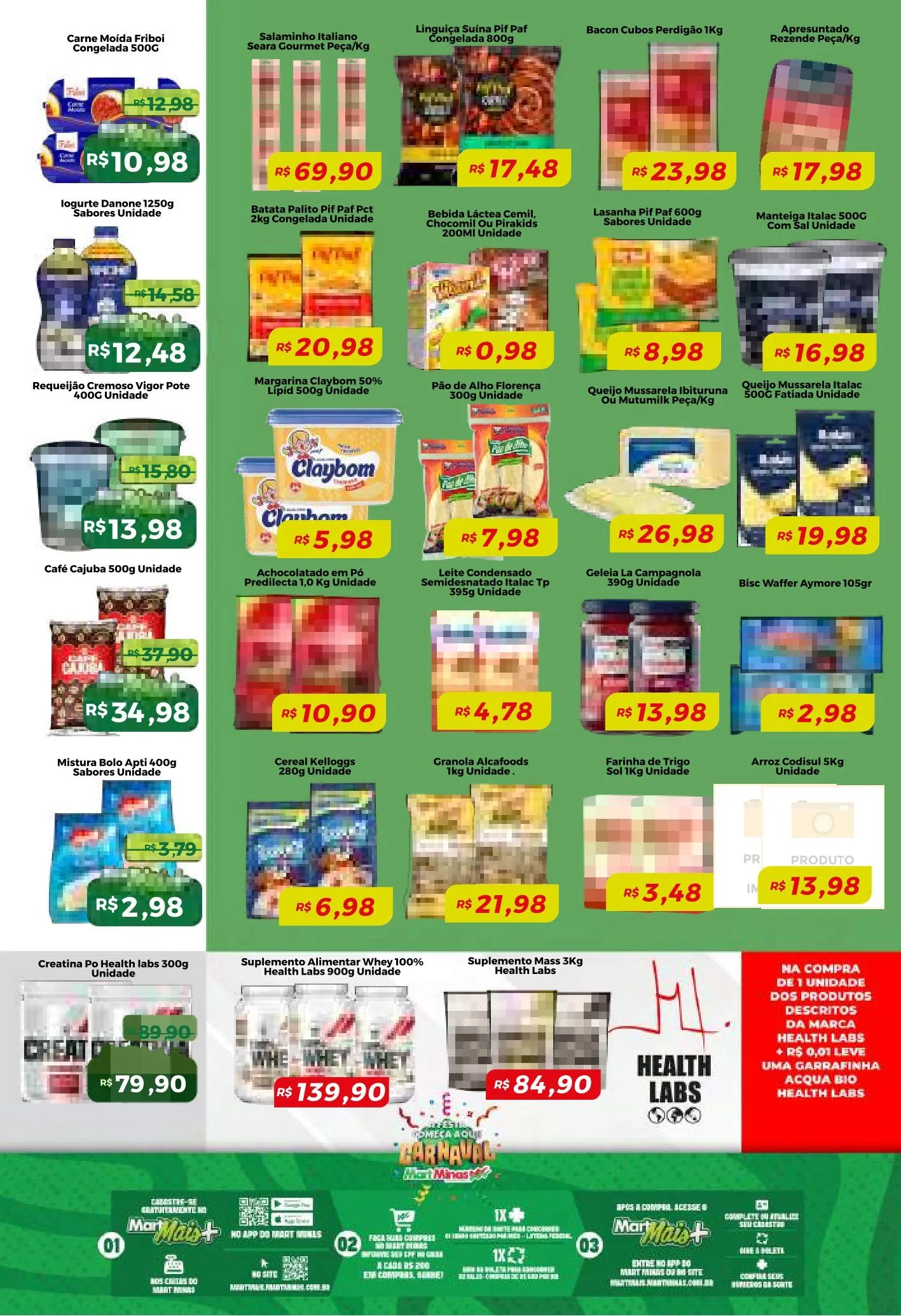 Encarte de  Folhetos Mart Minas  12 de fevereiro até 18 de fevereiro 2026 - Pagina 3