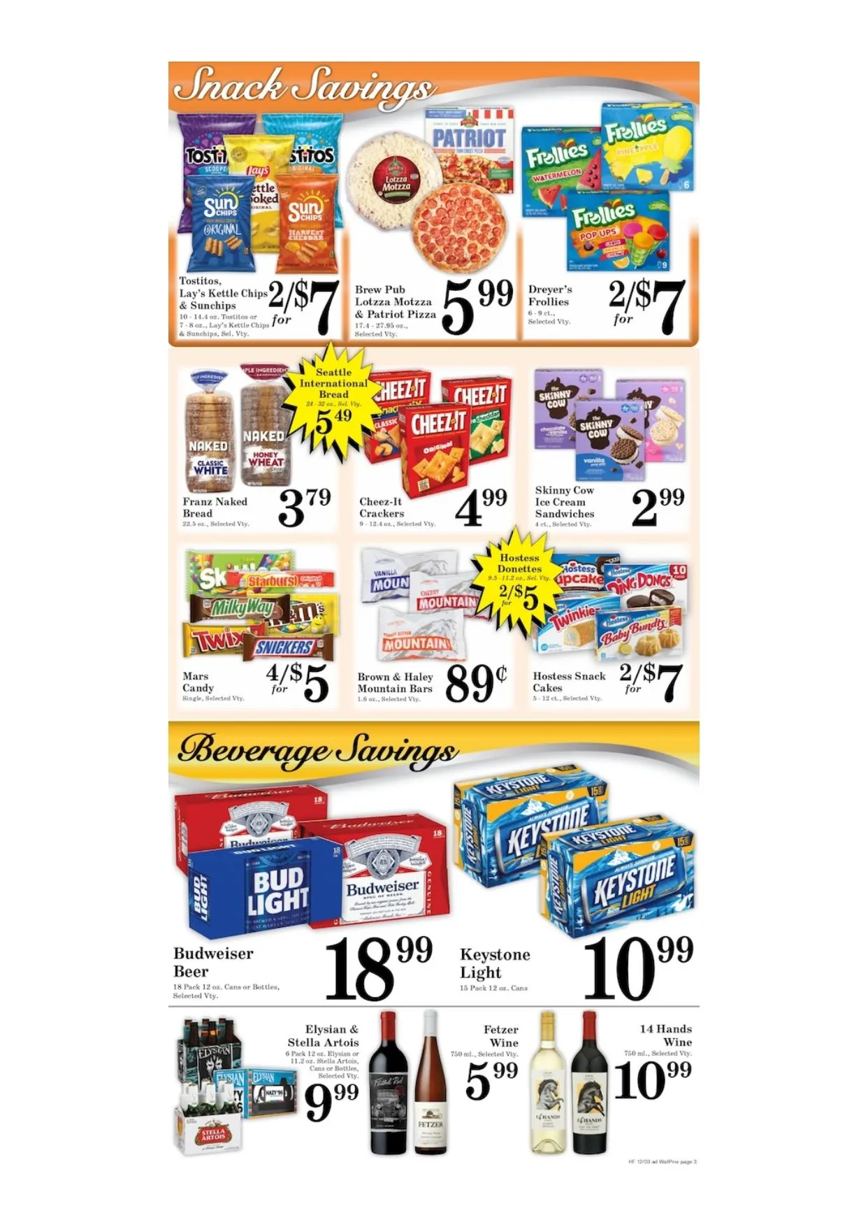 Weekly ad Harvest Foods Sales from December 3 to December 9 2025 - Page 3