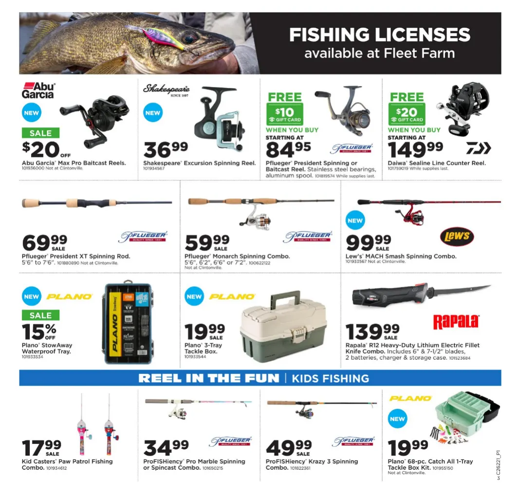 Weekly promotion Fleet Farm Sales spanning from May 26 to May 31 2026 - Page 3 for Catalogue 365
