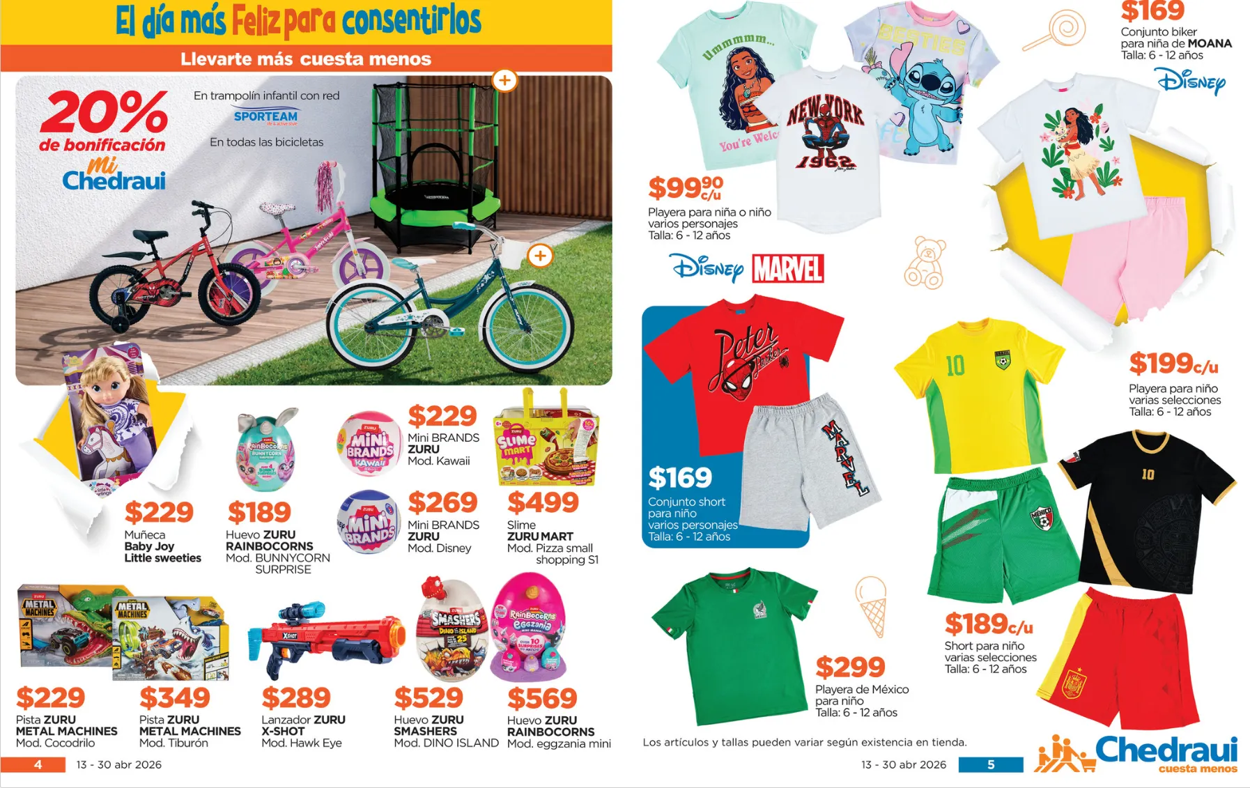 Catálogo de Chedraui Ofertas 13 de abril al 30 de abril 2026 - Pagina 3