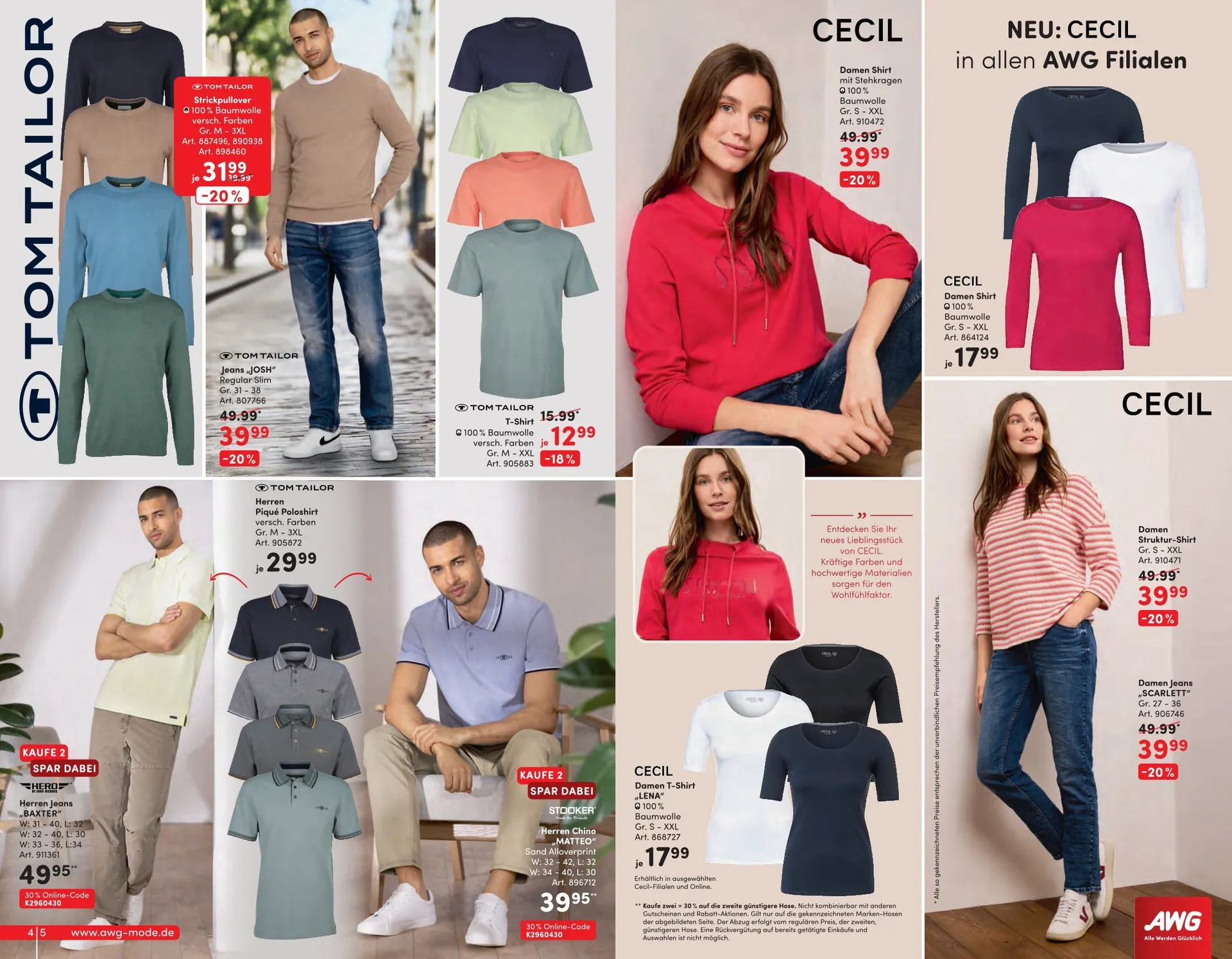 AWG Mode Angebote von 5. April bis 26. Mai 2025 - Prospekt seite 3