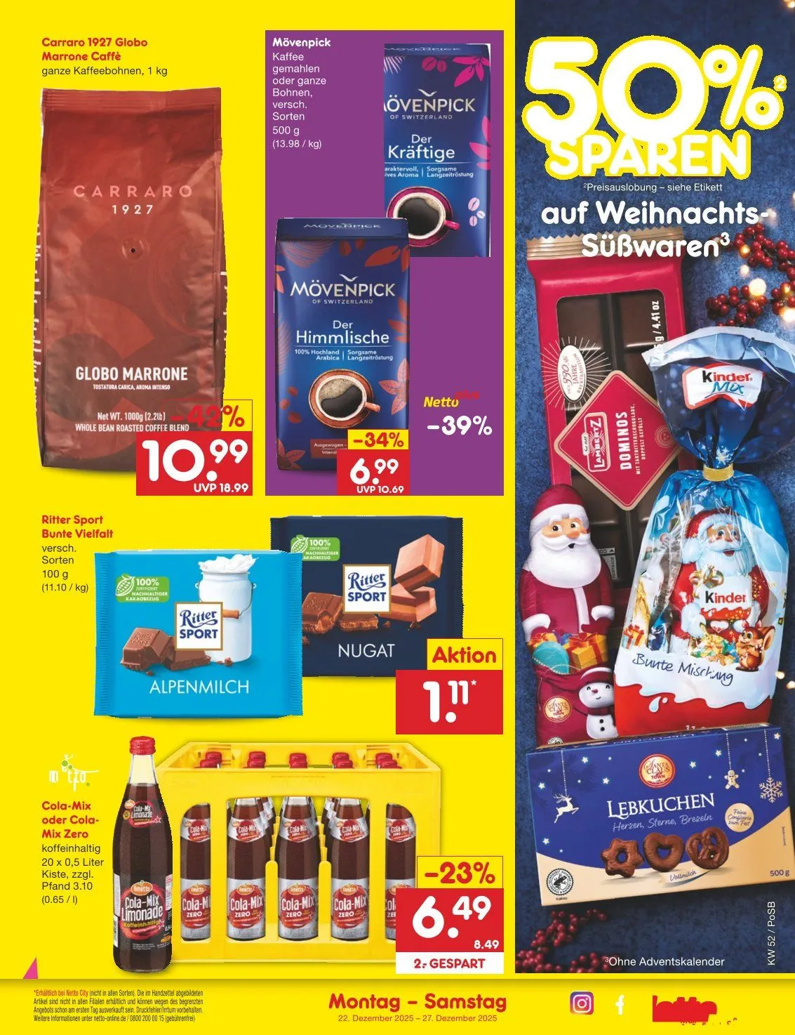  Netto Marken-Discount Angebote von 22. Dezember bis 27. Dezember 2025 - Prospekt seite 3