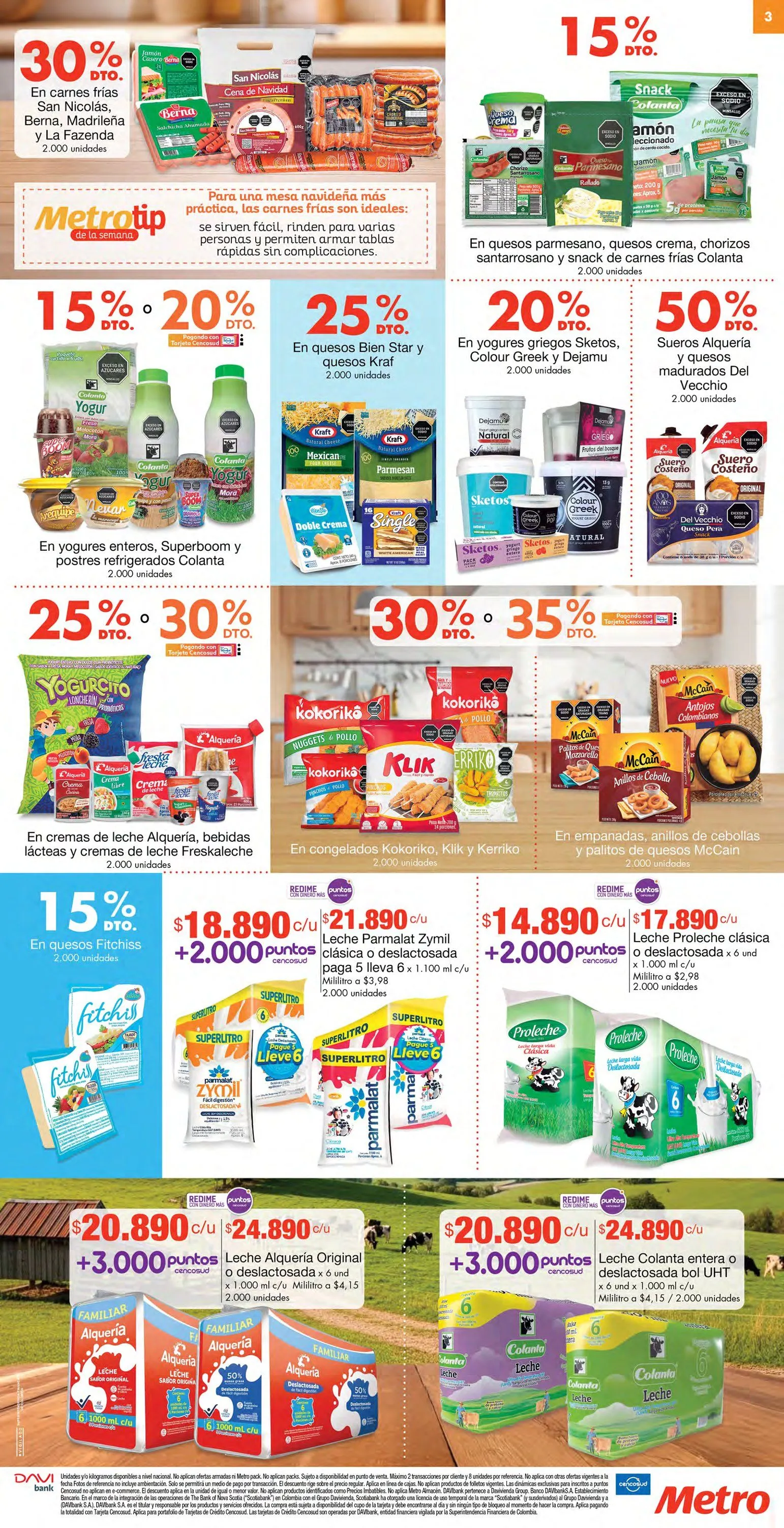 Catalogo de  Metro Ofertas 19 de diciembre al 21 de diciembre 2025 - Pag 3