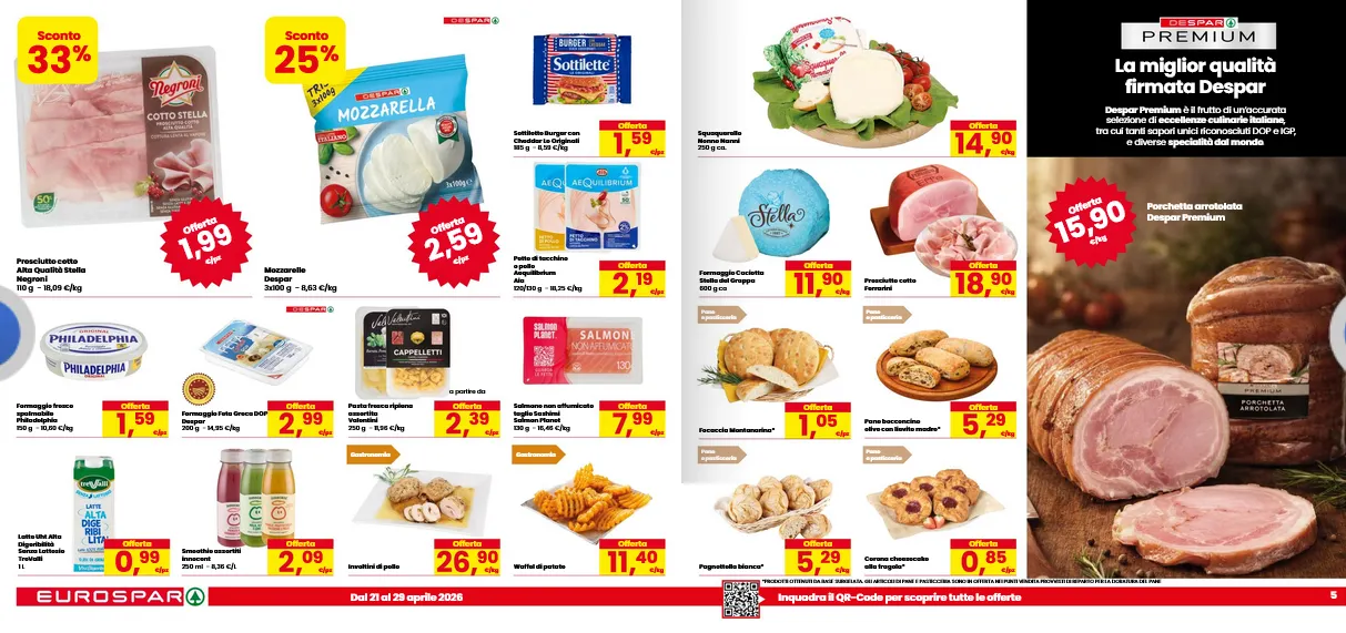 Volantini Eurospar da 21 aprile a 29 aprile di 2026 - Pagina del volantino 3
