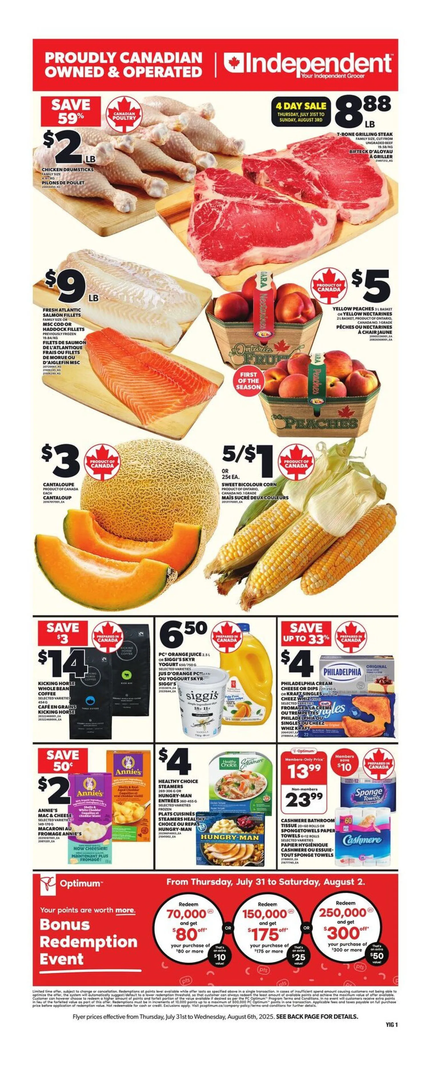 Independent Sales from July 31 to August 6 2025 - flyer page 3