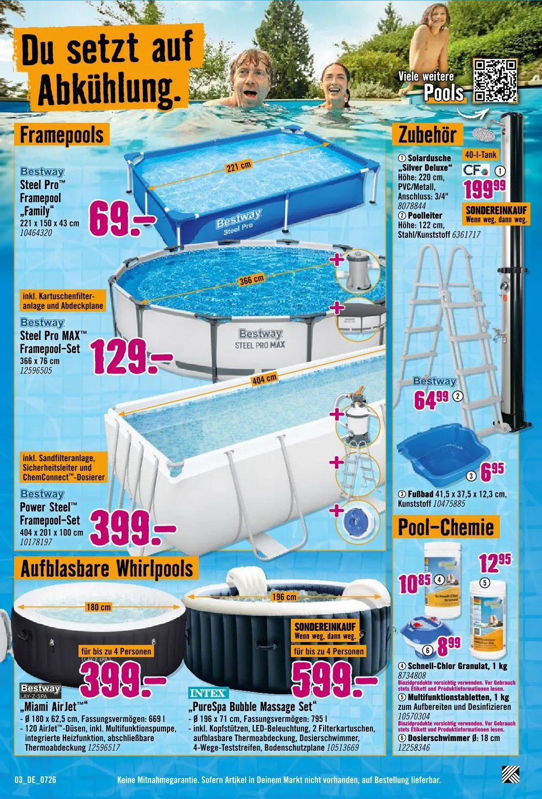 Hornbach Prospekte von 1. Juli bis 31. Juli 2026 - Prospekt seite 3