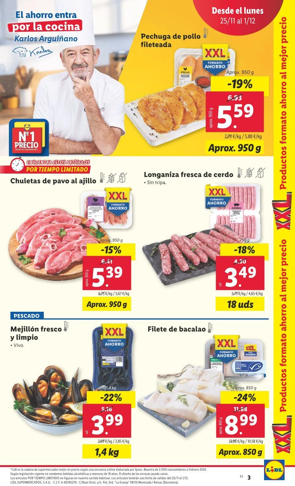 Catálogo de Lidl Ofertas 18 de noviembre al 25 de noviembre 2024 - Página 3