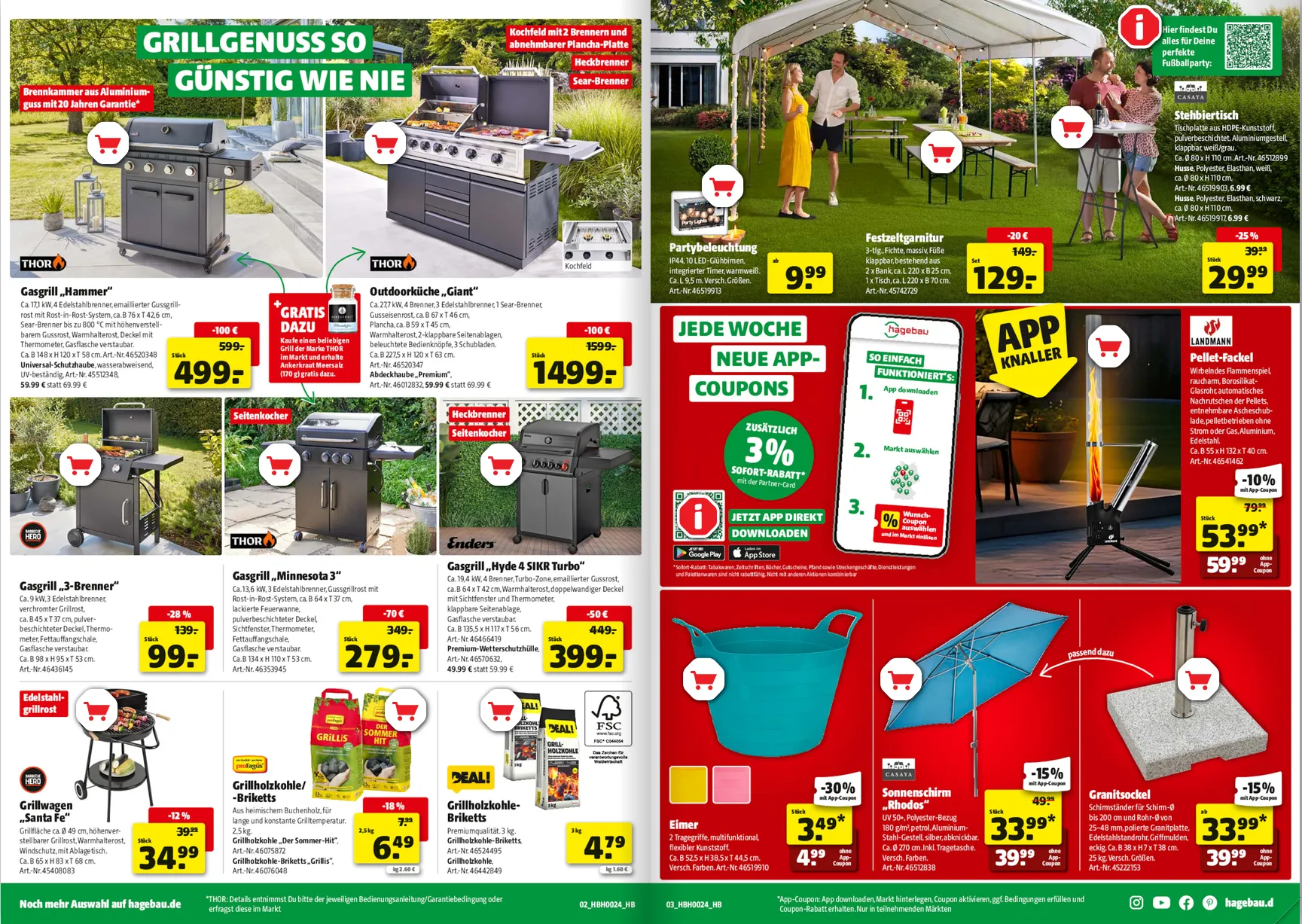  Hagebaumarkt Angebote von 17. Juni bis 20. Juni 2026 - Prospekt seite 3