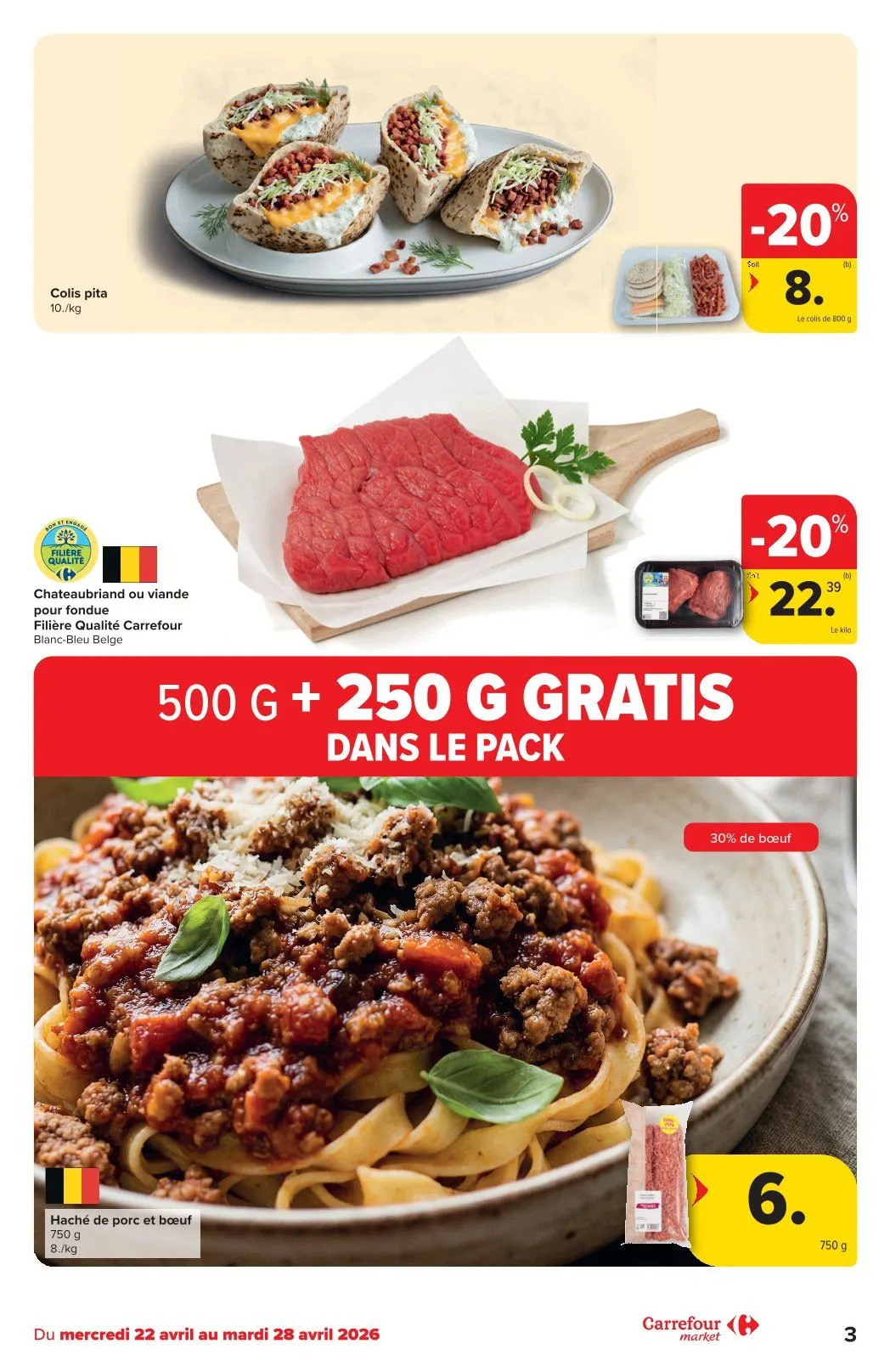Carrefour folders van 22 april tot 28 april 2026 - folder pagina 3