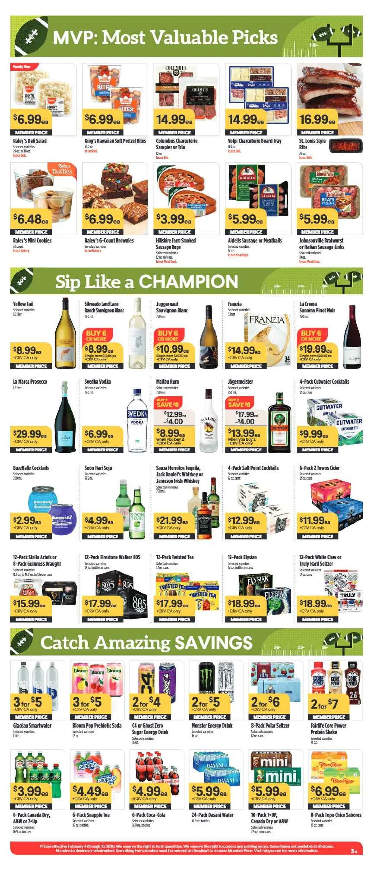 Weekly ad Raley's  Sales from February 4 to February 10 2026 - Page 3
