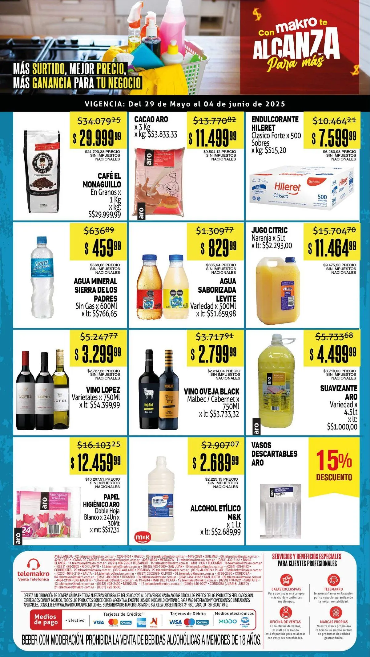 Ofertas de Makro Ofertas 29 de mayo al 4 de junio 2025 - Página 3 del catálogo